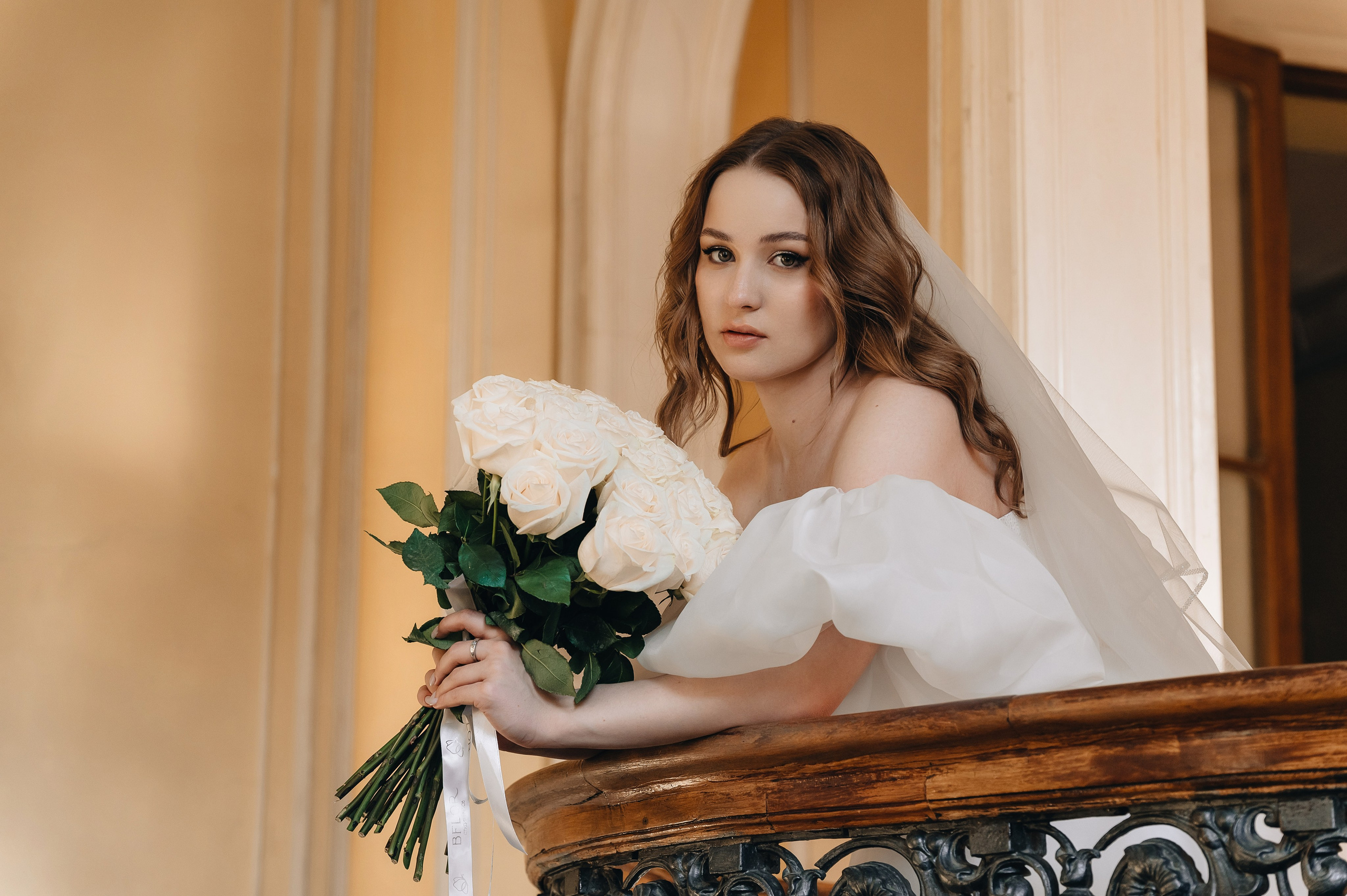 Свадебная фотосессия в библиотеке им. Пушкина. Портретный фотограф Москва Светлана Кашура