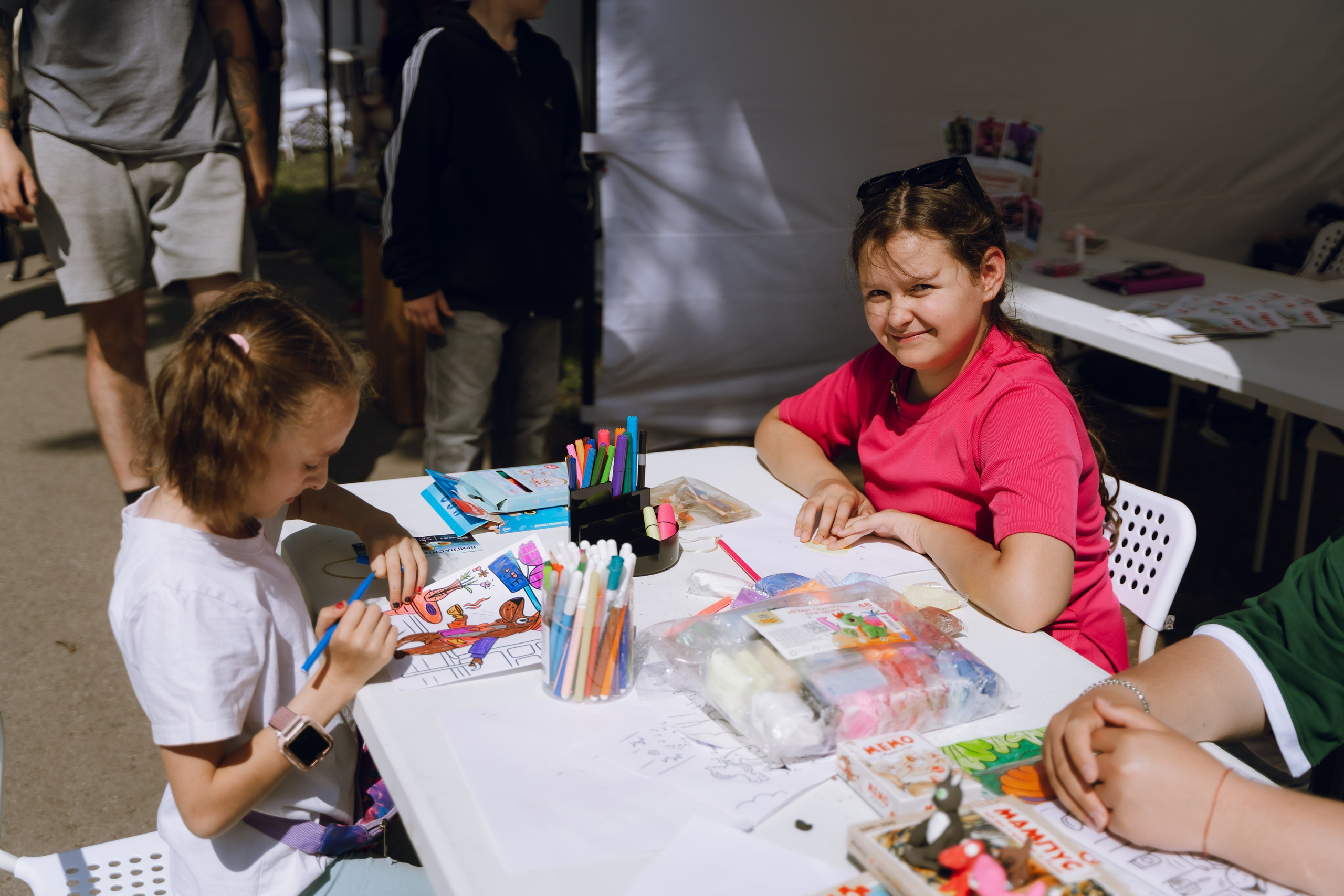 Площадка фестиваля «Мампус и его друзья» в Лесопарке 2025. Фотограф Надежда Погребняк | Рязань | Москва