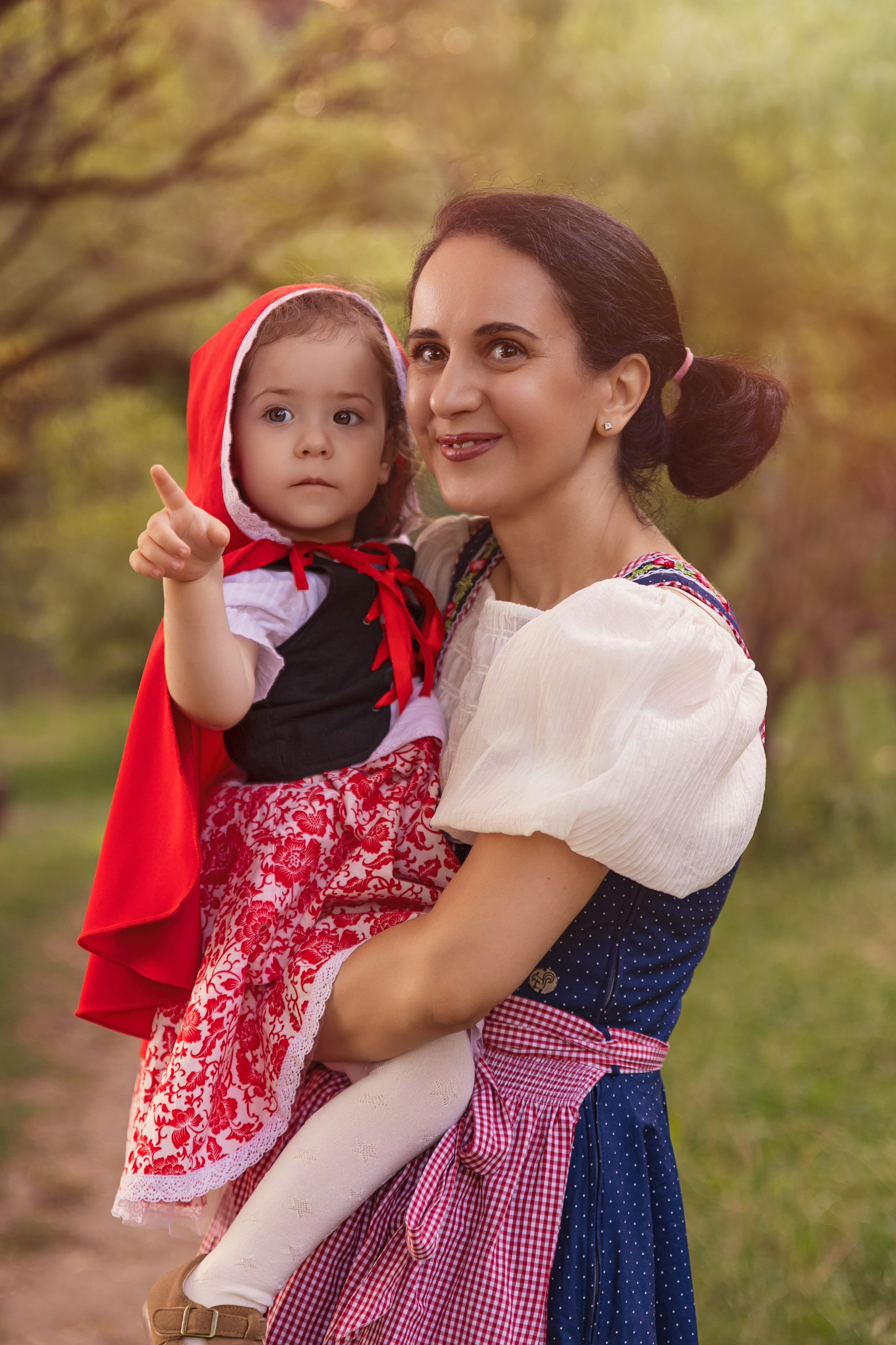 История невероятно храброй и милой Красной шапочки). Трубинова Екатерина | Семейный фотограф | Москва