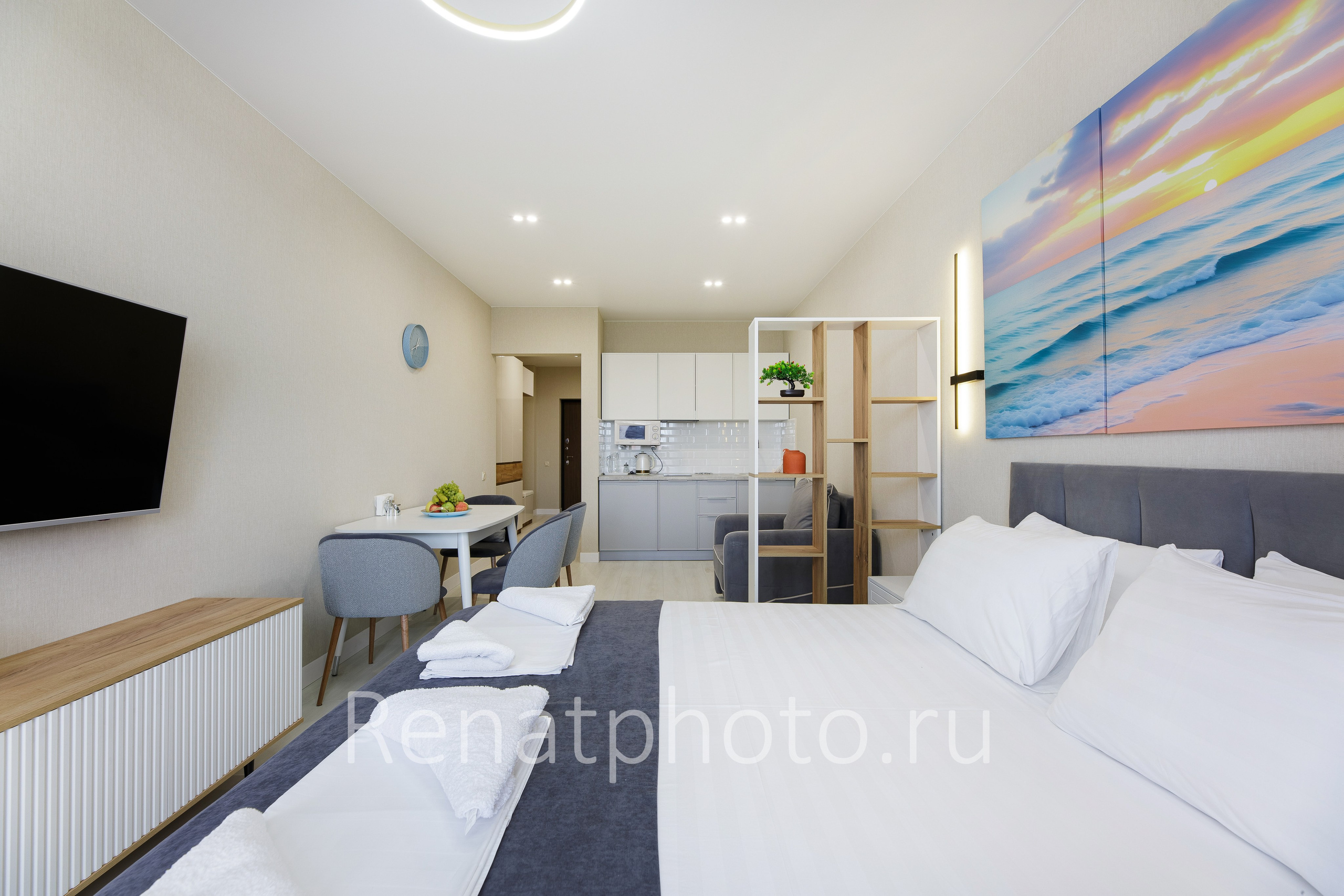 Renatphoto-Профессиональная фотосъемка номеров в отелях. Профессиональная фотосъёмка интерьеров, предметная фотосессия еды для меню г. Анапа