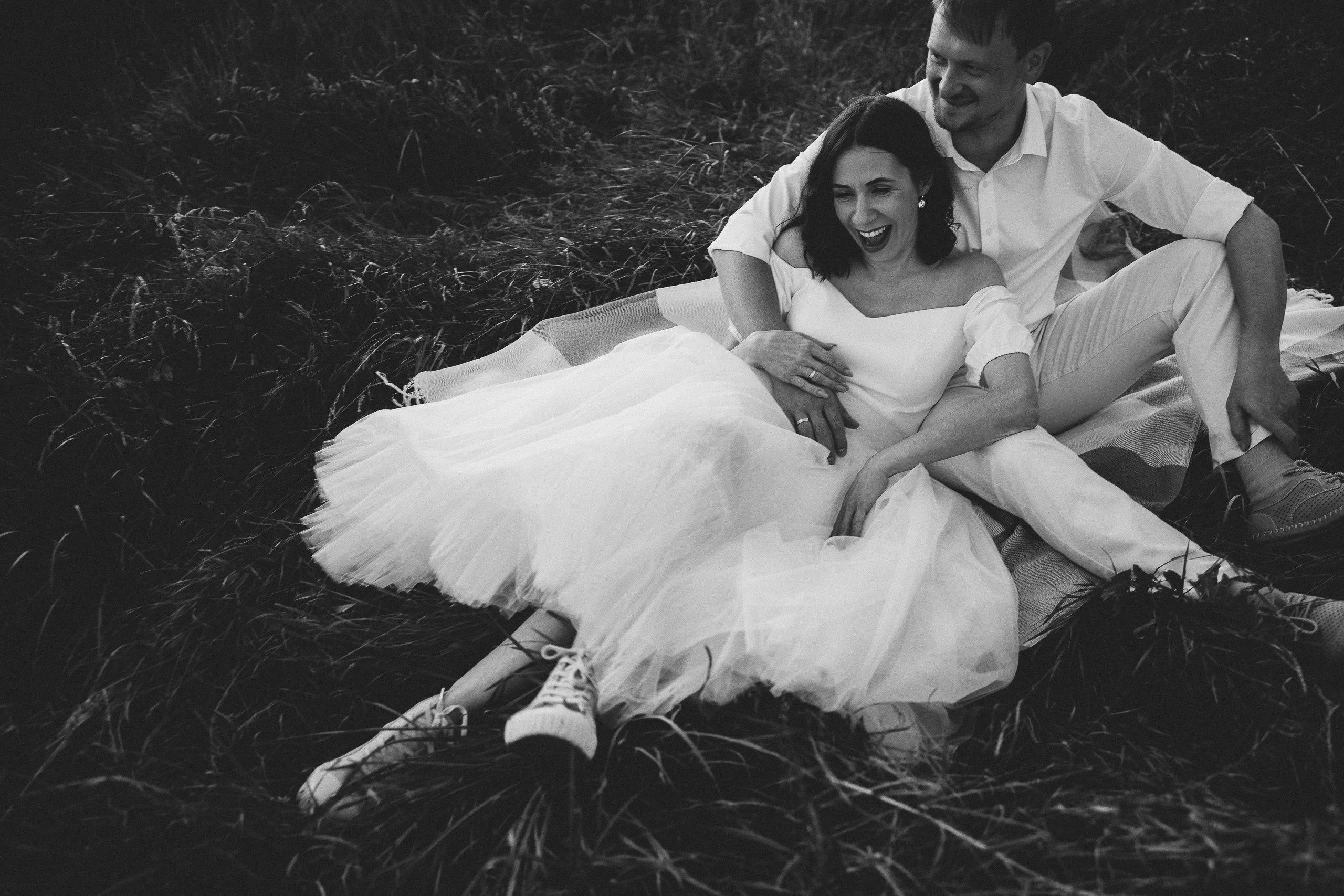 Свадебная love-story на закате