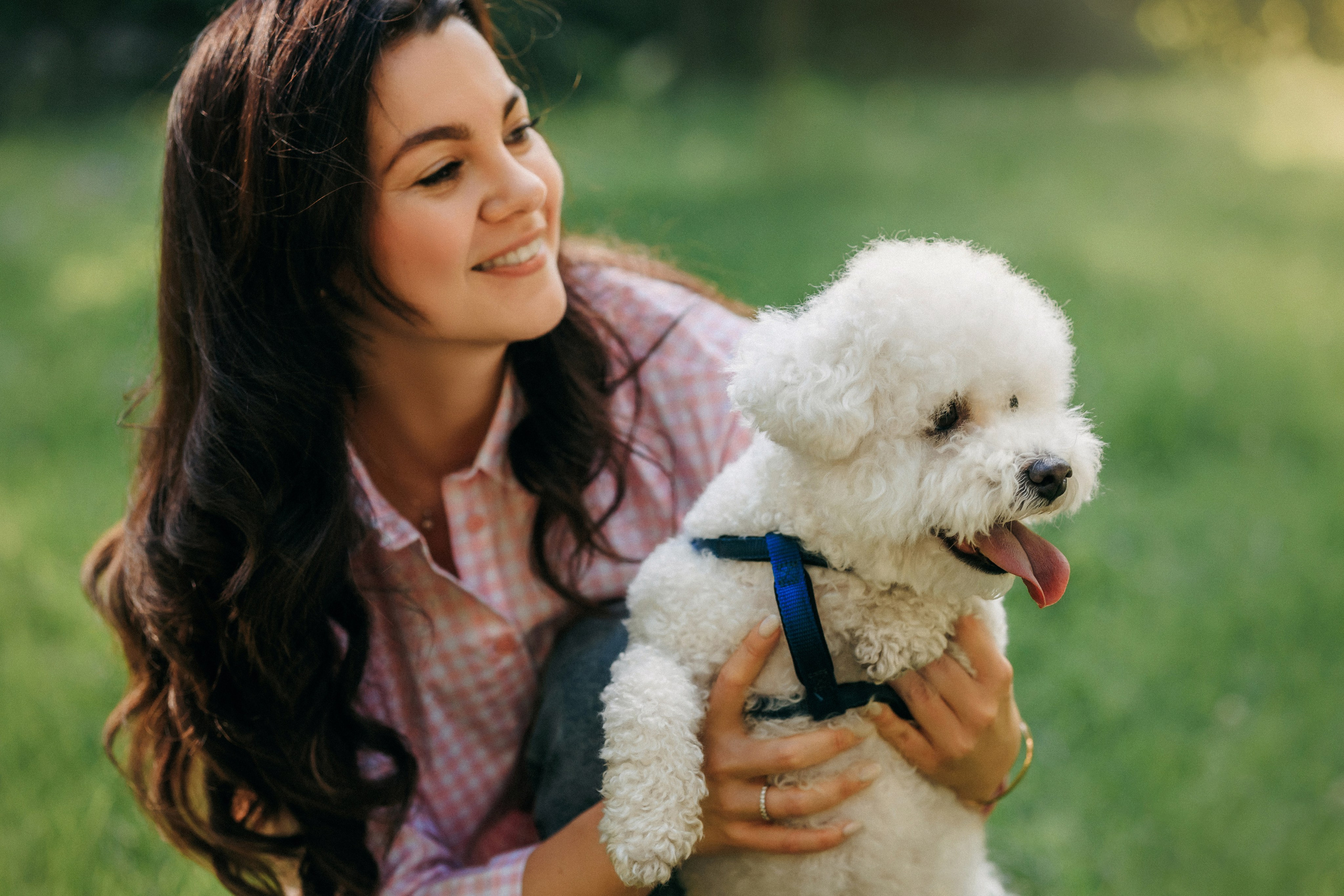 Марина, Данил и Бруно. Фотограф-анималист Елена Радченко, Москва