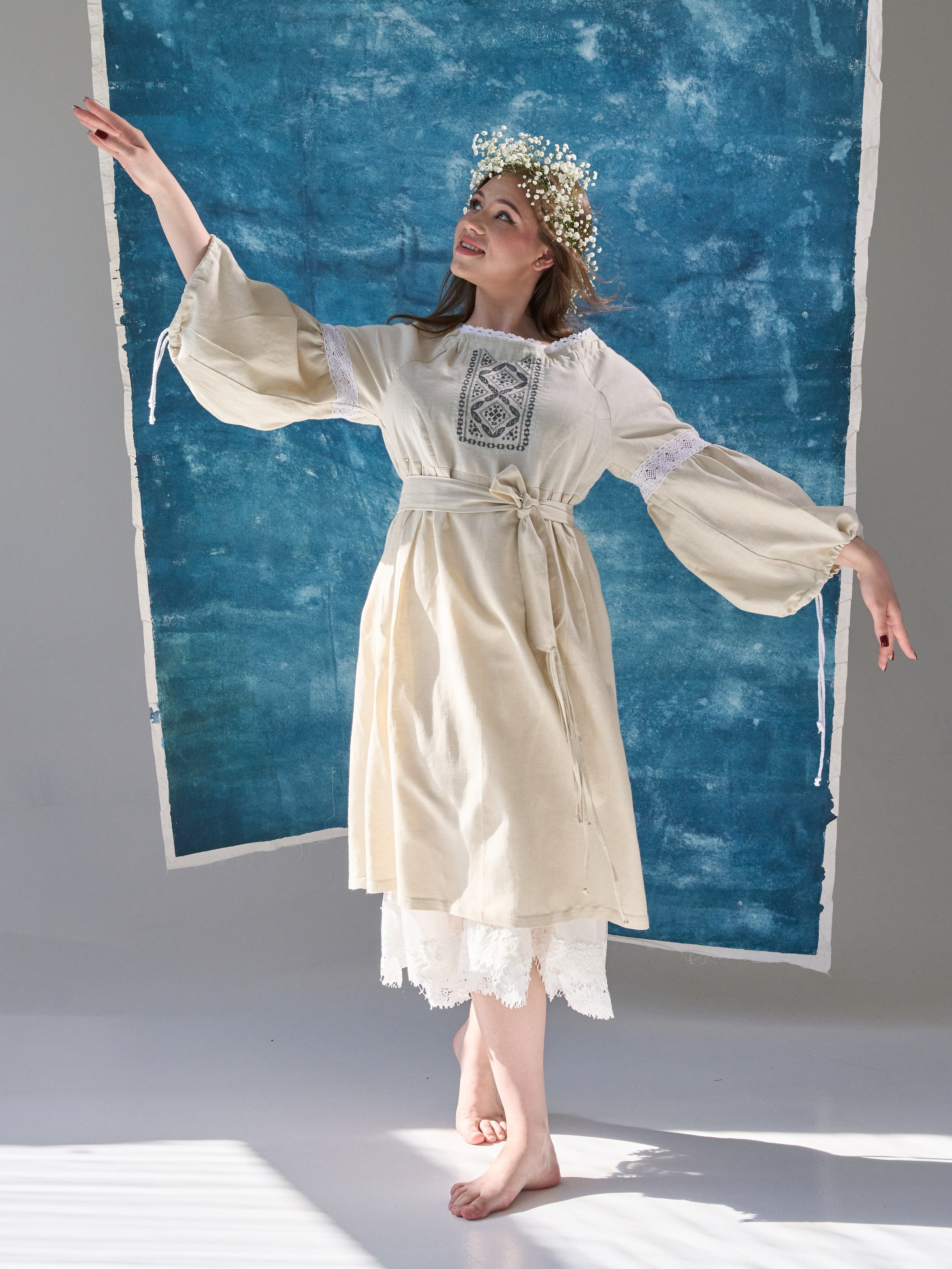 Роднае неба Linenby. Фотограф Анастасия Черкасова г. Минск