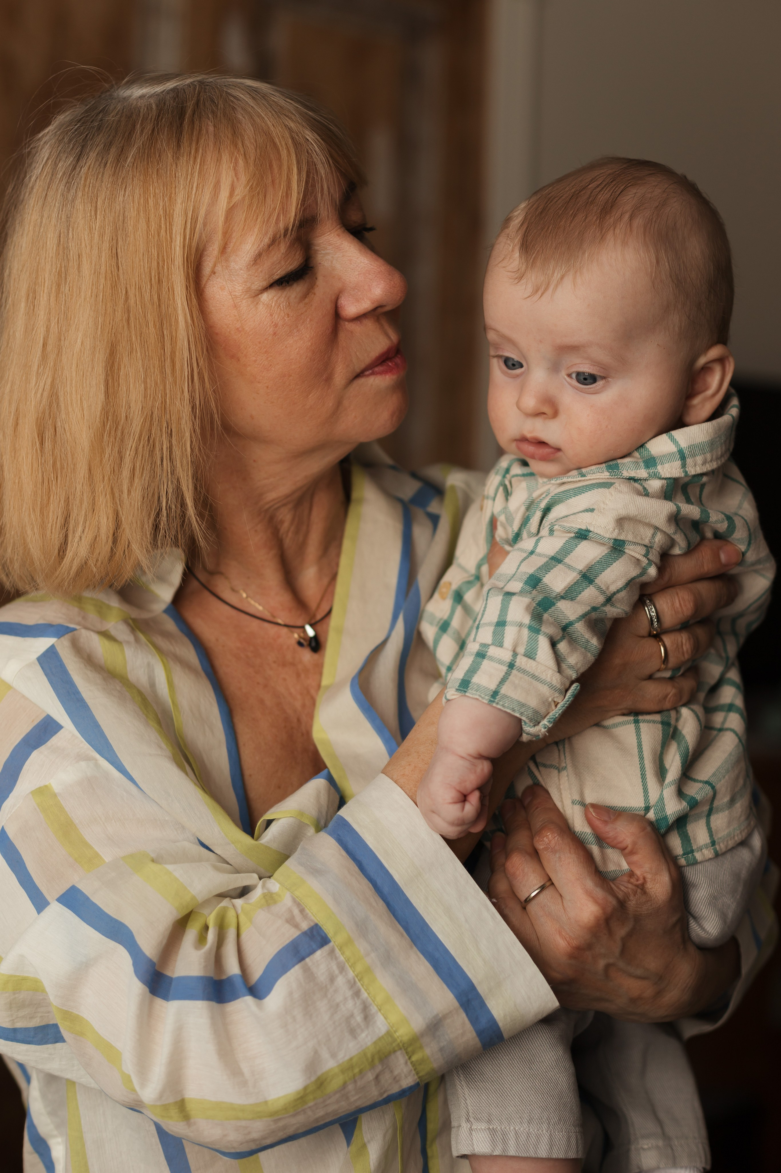 Бабушка в гостях. Детский и семейный фотограф в Москве Светлана Шабалина