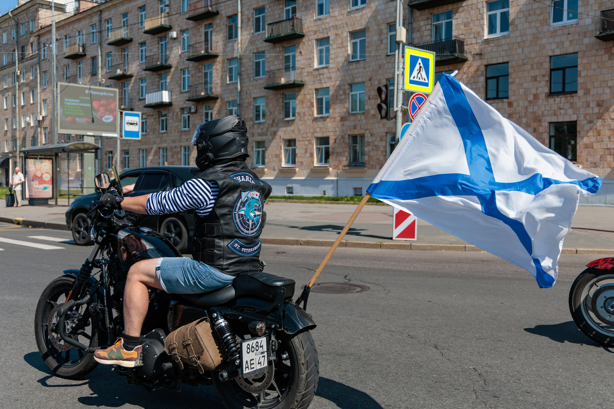 День ВМФ с мотоклубом 28.08.24. Репортажный фотограф Санкт-Петербург | Роман Карбышев