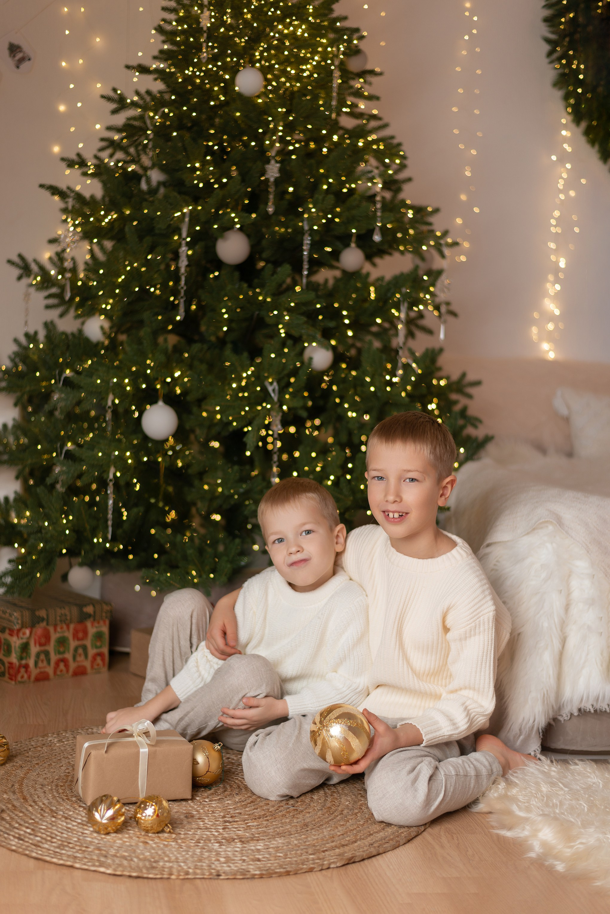 Семейная новогодняя фотосессия детская новогодняяя фотосессия Крымск. Детский и семейный фотограф в г. Крымске