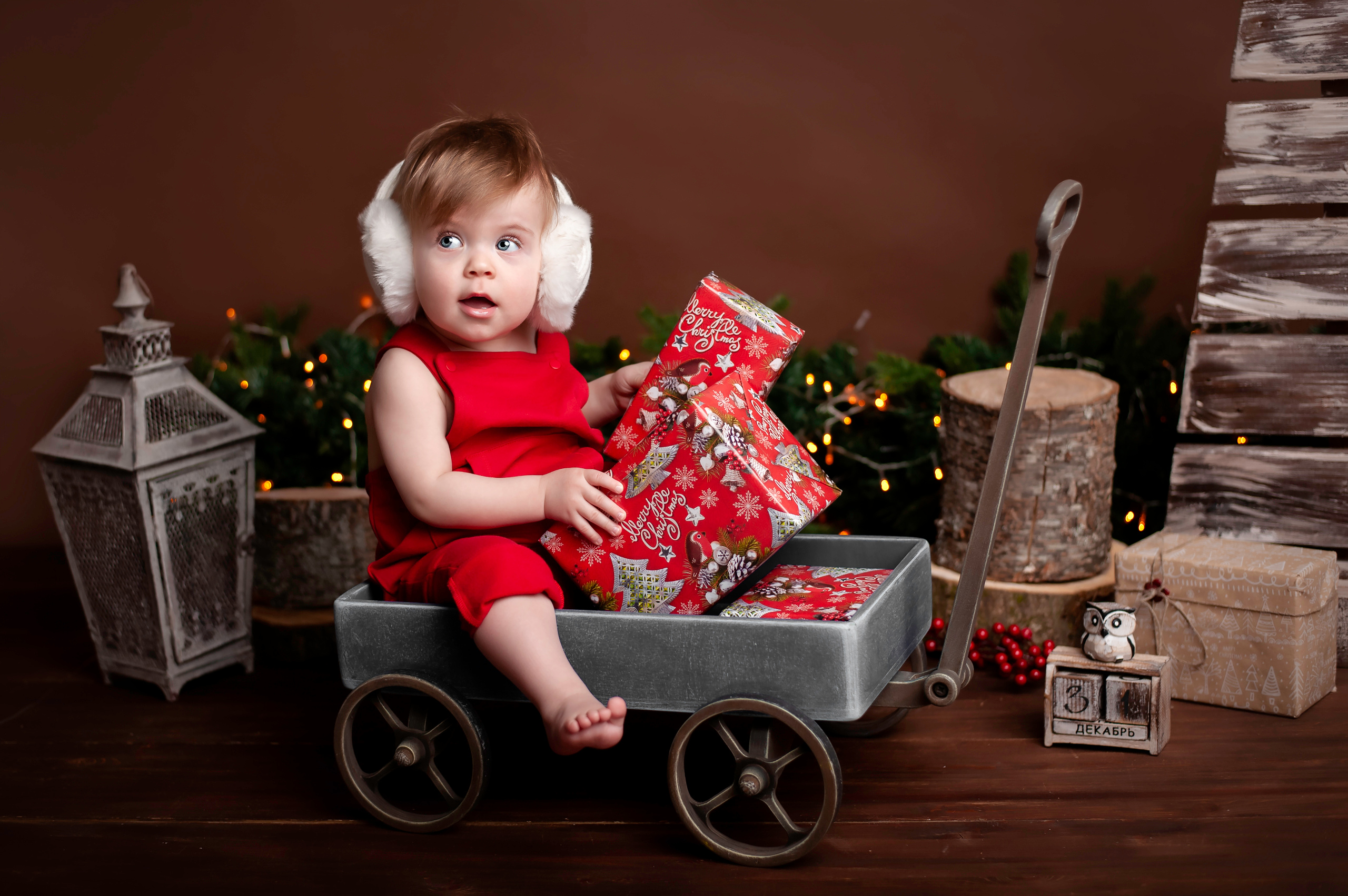 Новый год. Фотограф новорождённых в Москве и Московской области