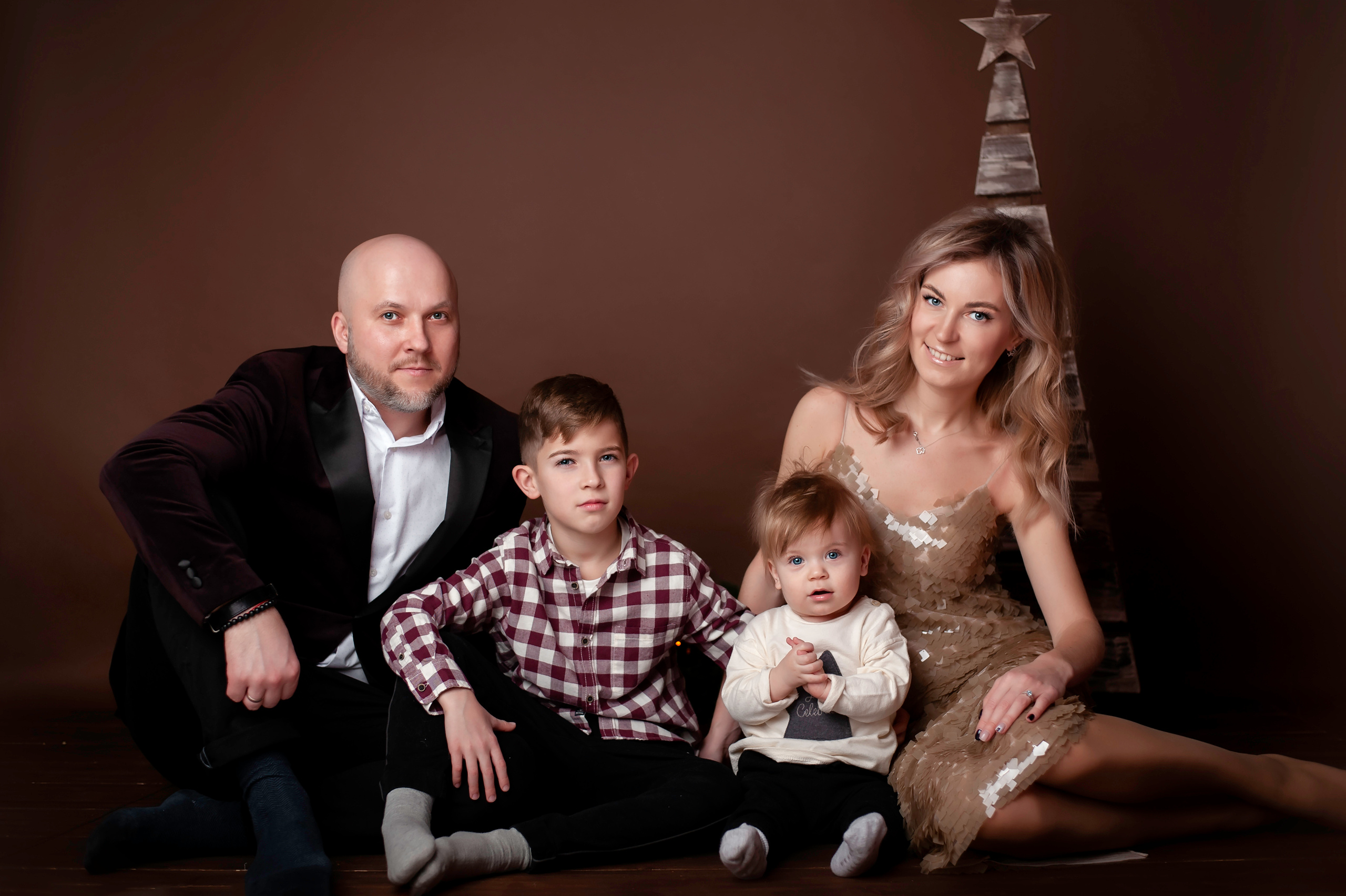 Новый год. Фотограф новорождённых в Москве и Московской области