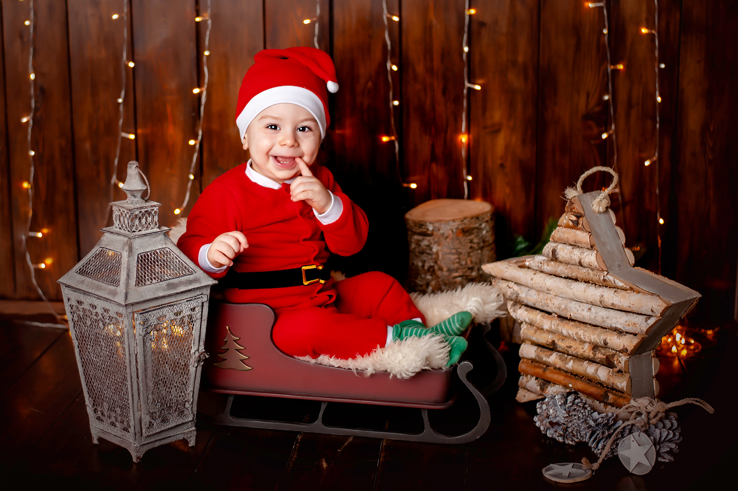 Новый год. Фотограф новорождённых в Москве и Московской области