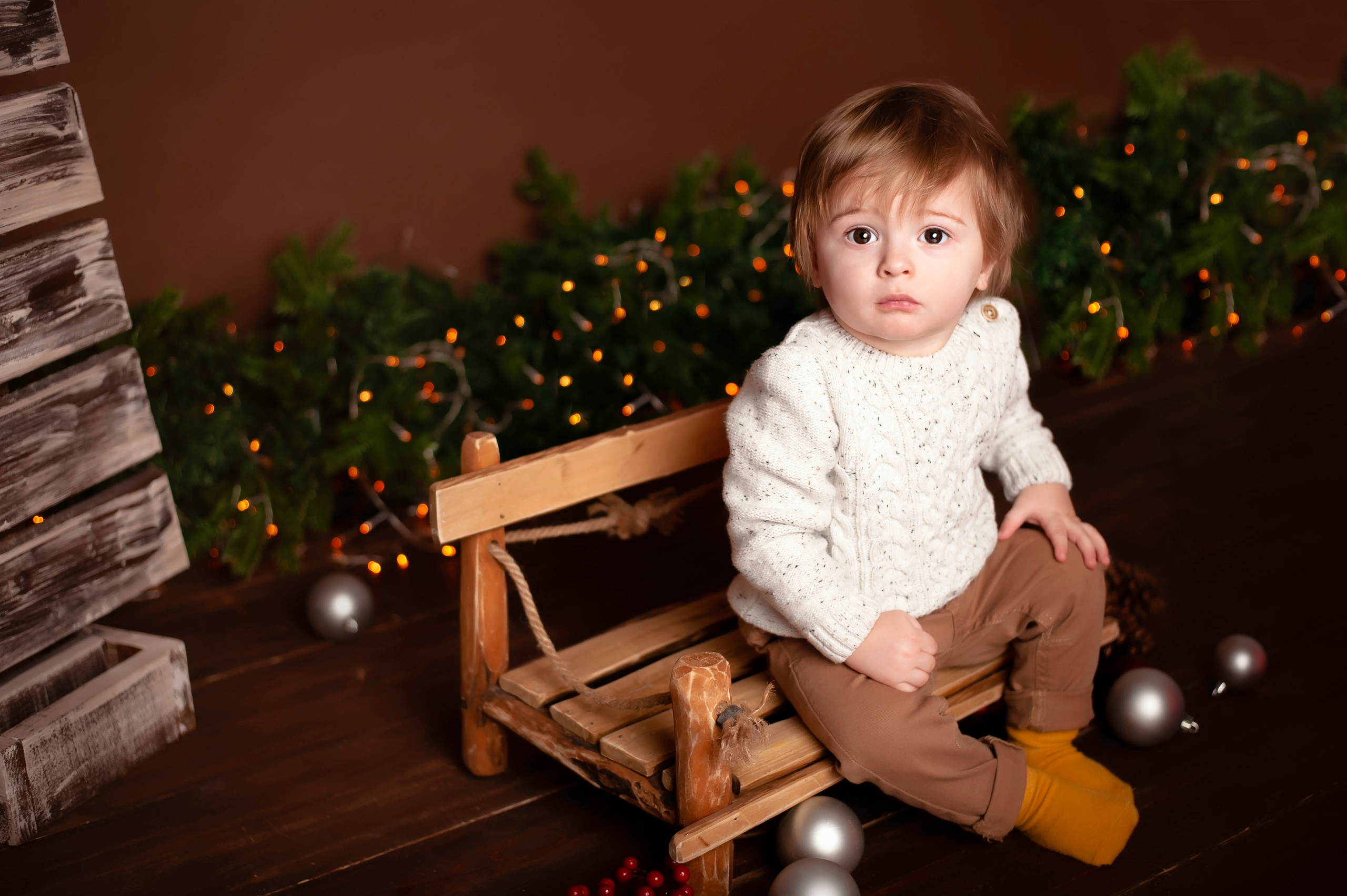 Новый год. Фотограф новорождённых в Москве и Московской области