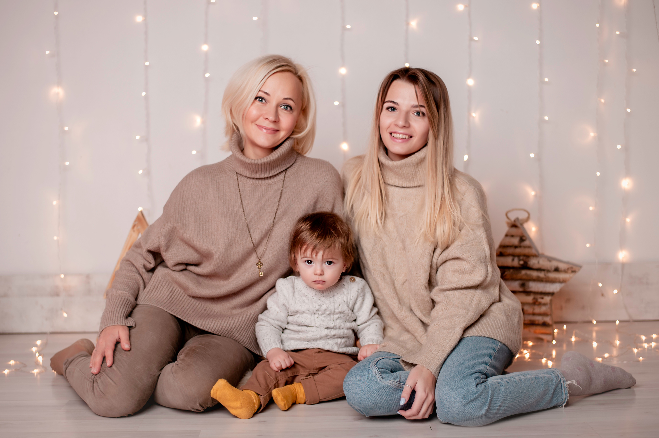 Новый год. Фотограф новорождённых в Москве и Московской области