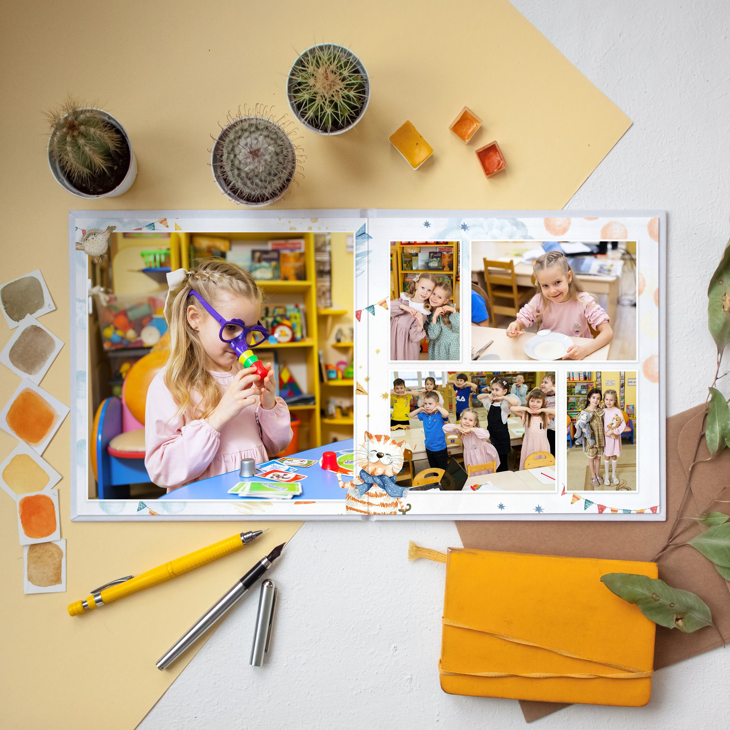 Примеры альбомов в Детский сад. Фотограф г. Москва Олеся Пантелеева