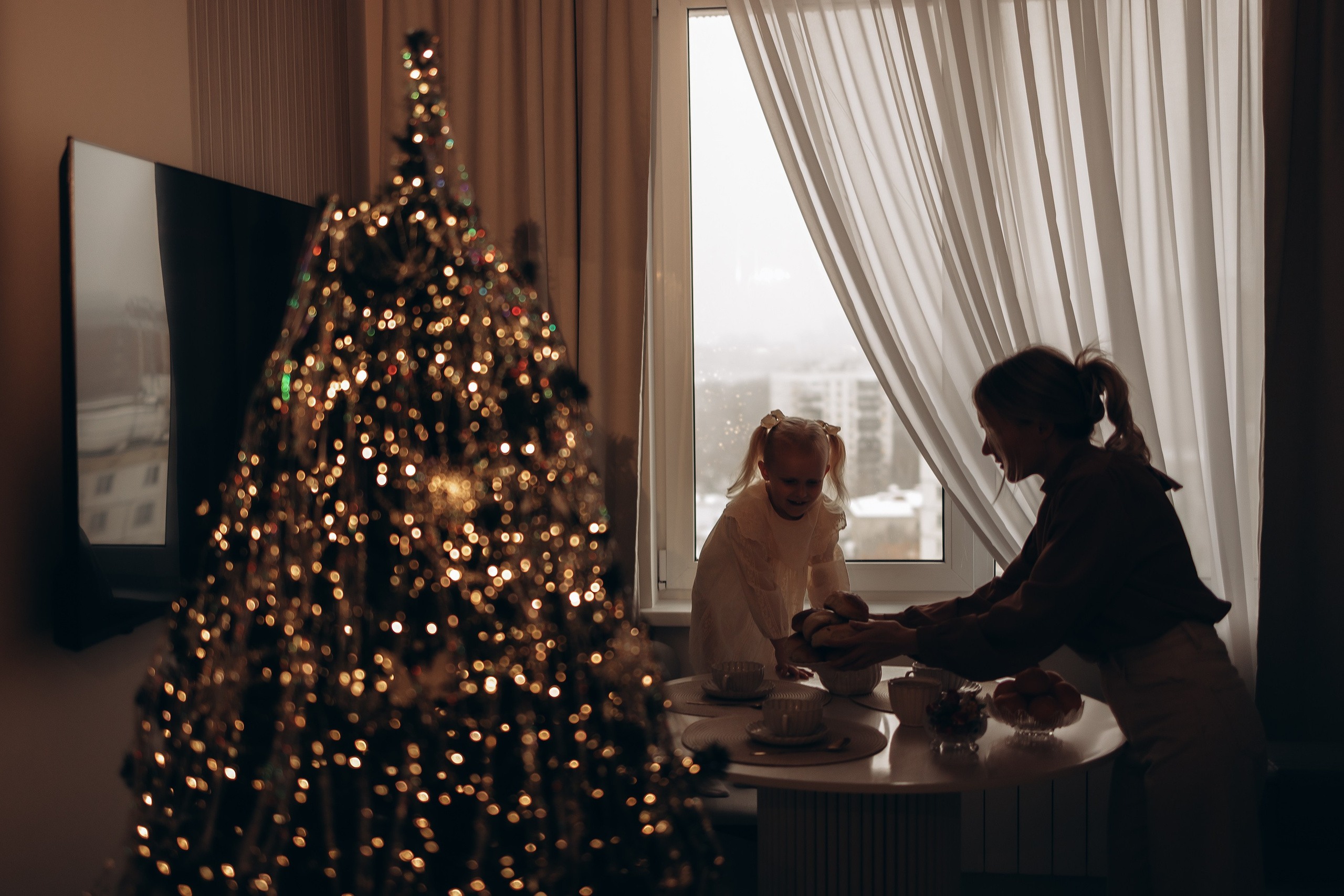 Домашние новогодние истории. Семейный фотограф, детские, семейные, лав стори съемки в Москве
