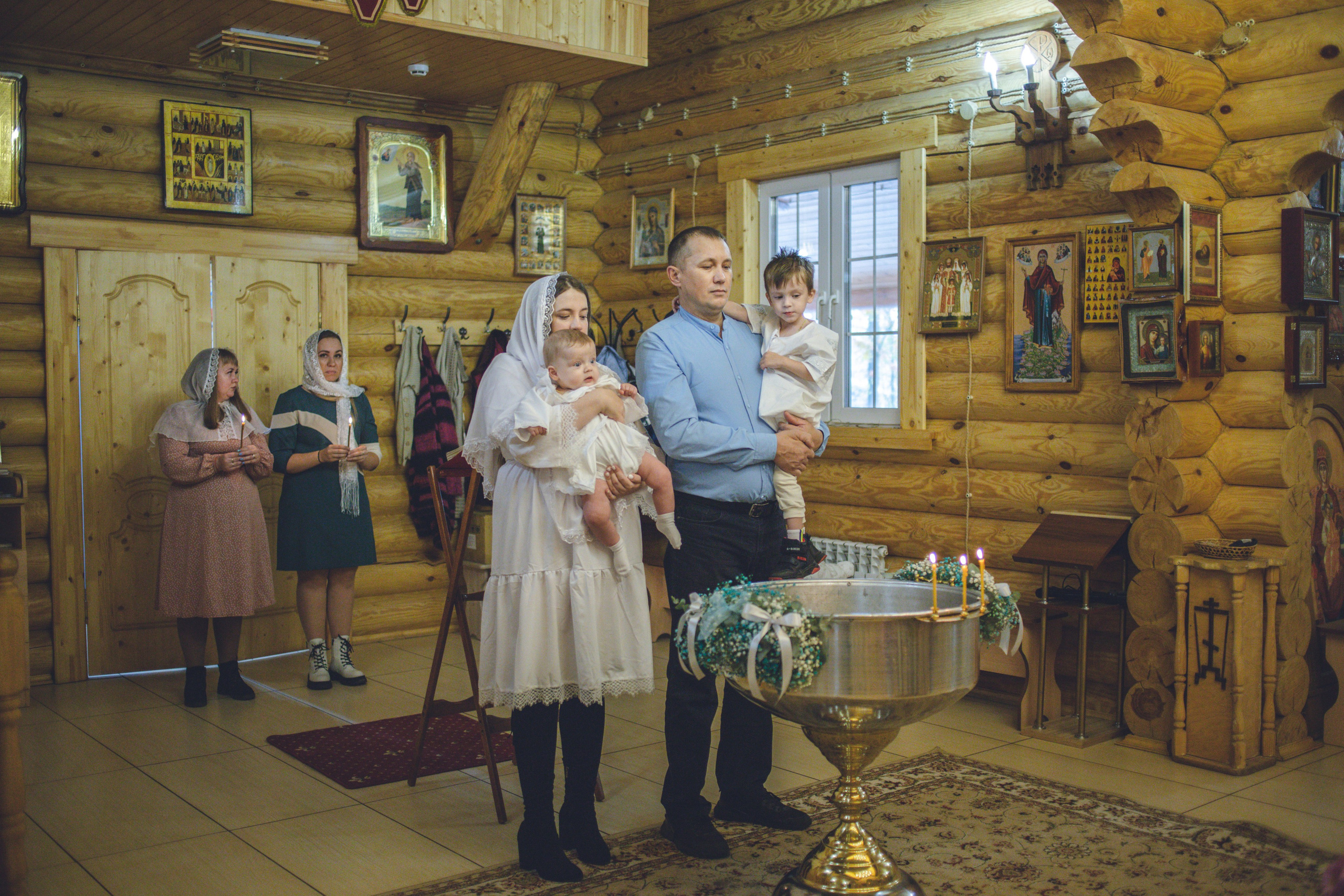 Крещение Артёма. Семейный фотограф г. Димировград Андросова Екатерина