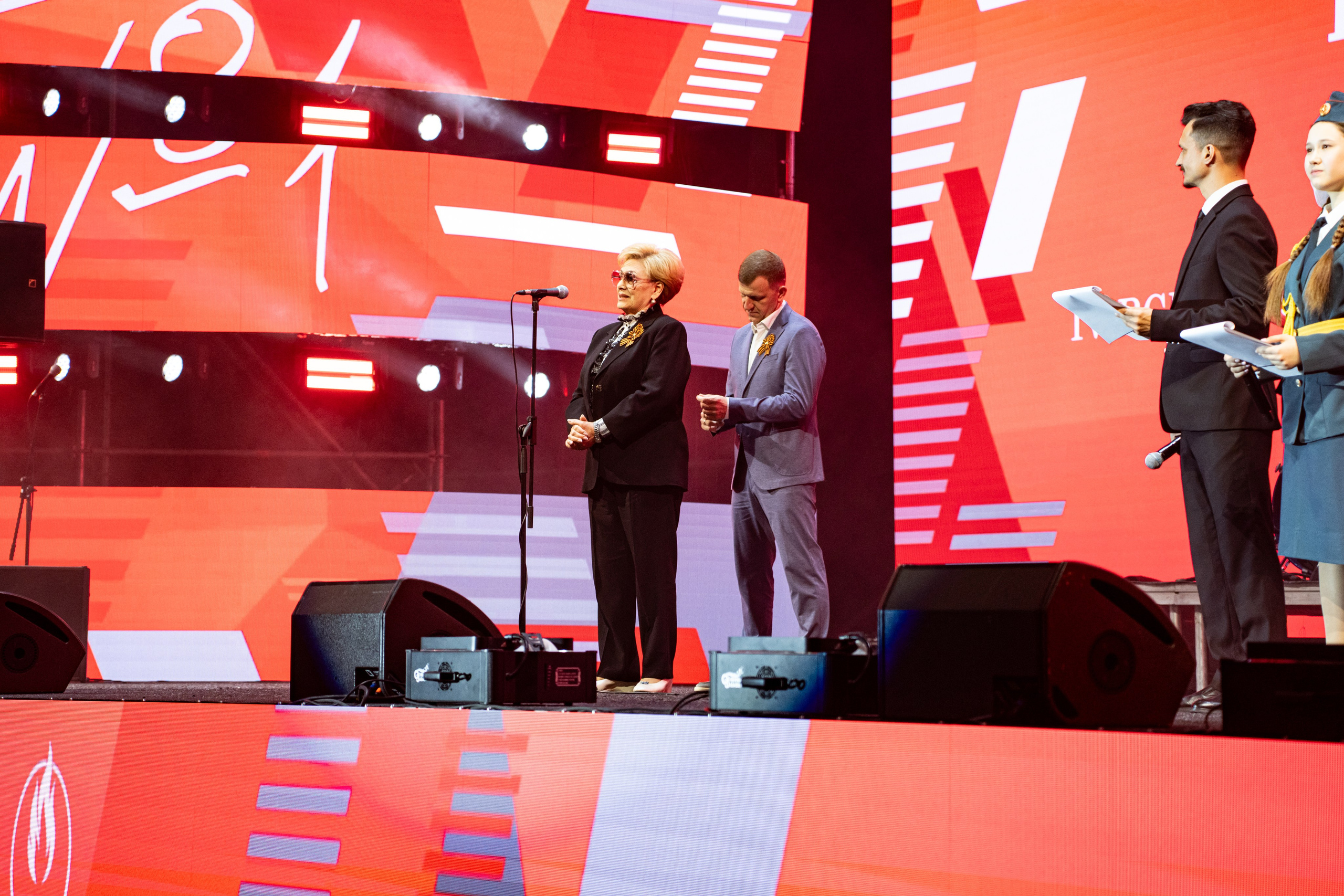 Линейка закрытия Всероссийского форума активистов движения «Пост № 1» & MONA / @ДС Олимп / Краснодар. Концертный фотограф в Краснодаре