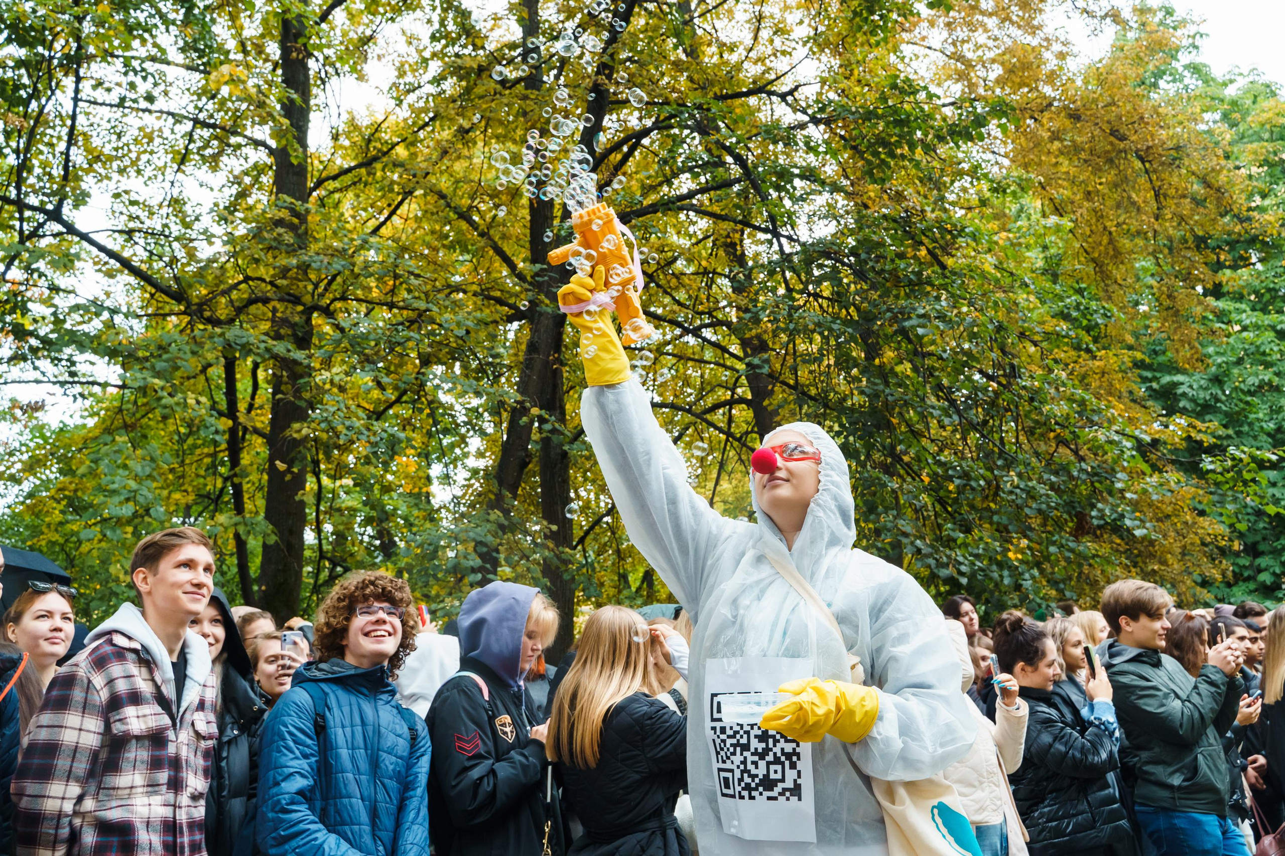 День Первокурсника в СПбГЭУ. Репортажная съемка. Фотограф Анастасия Арланцева