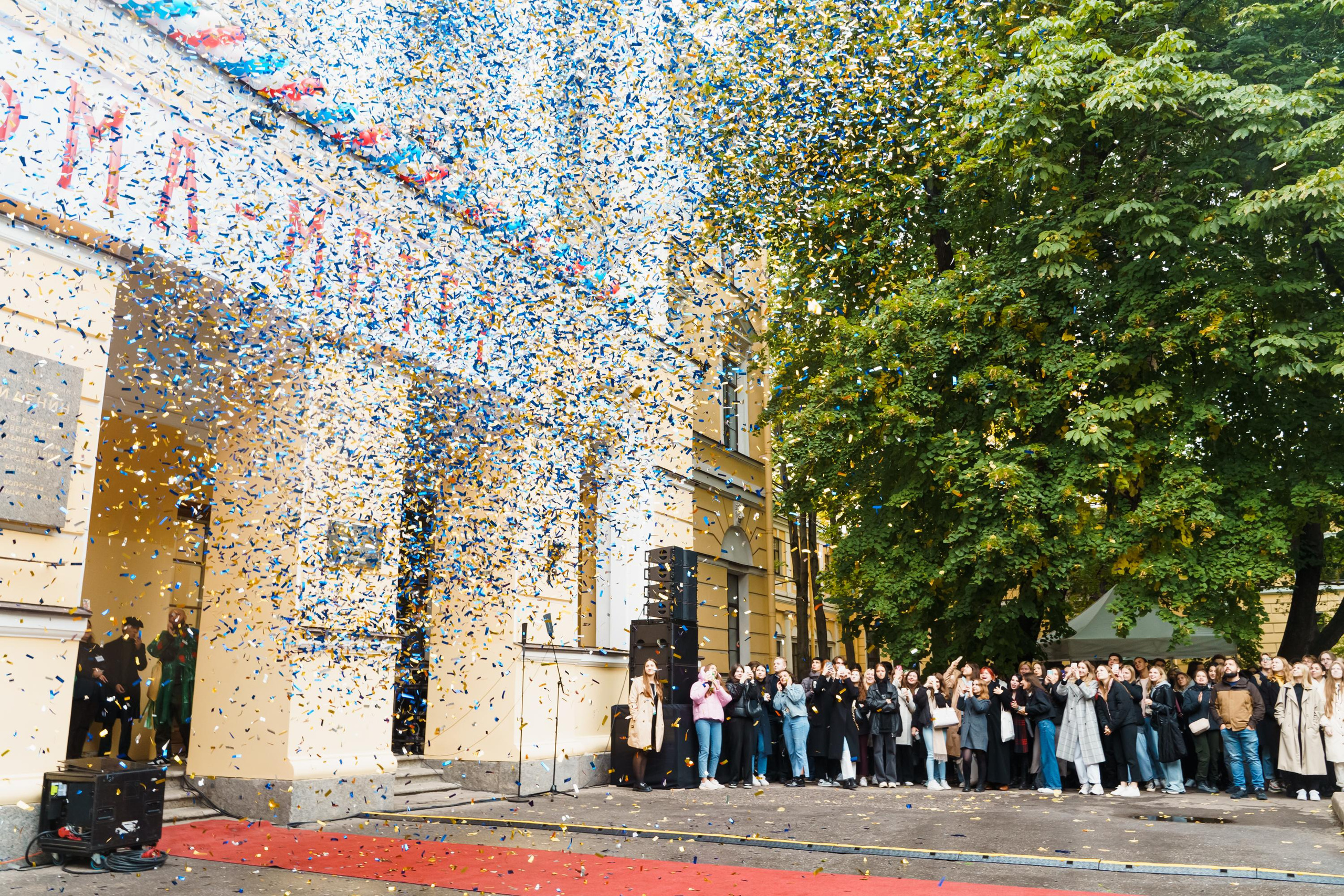 День Первокурсника в СПбГЭУ. Репортажная съемка. Фотограф Анастасия Арланцева
