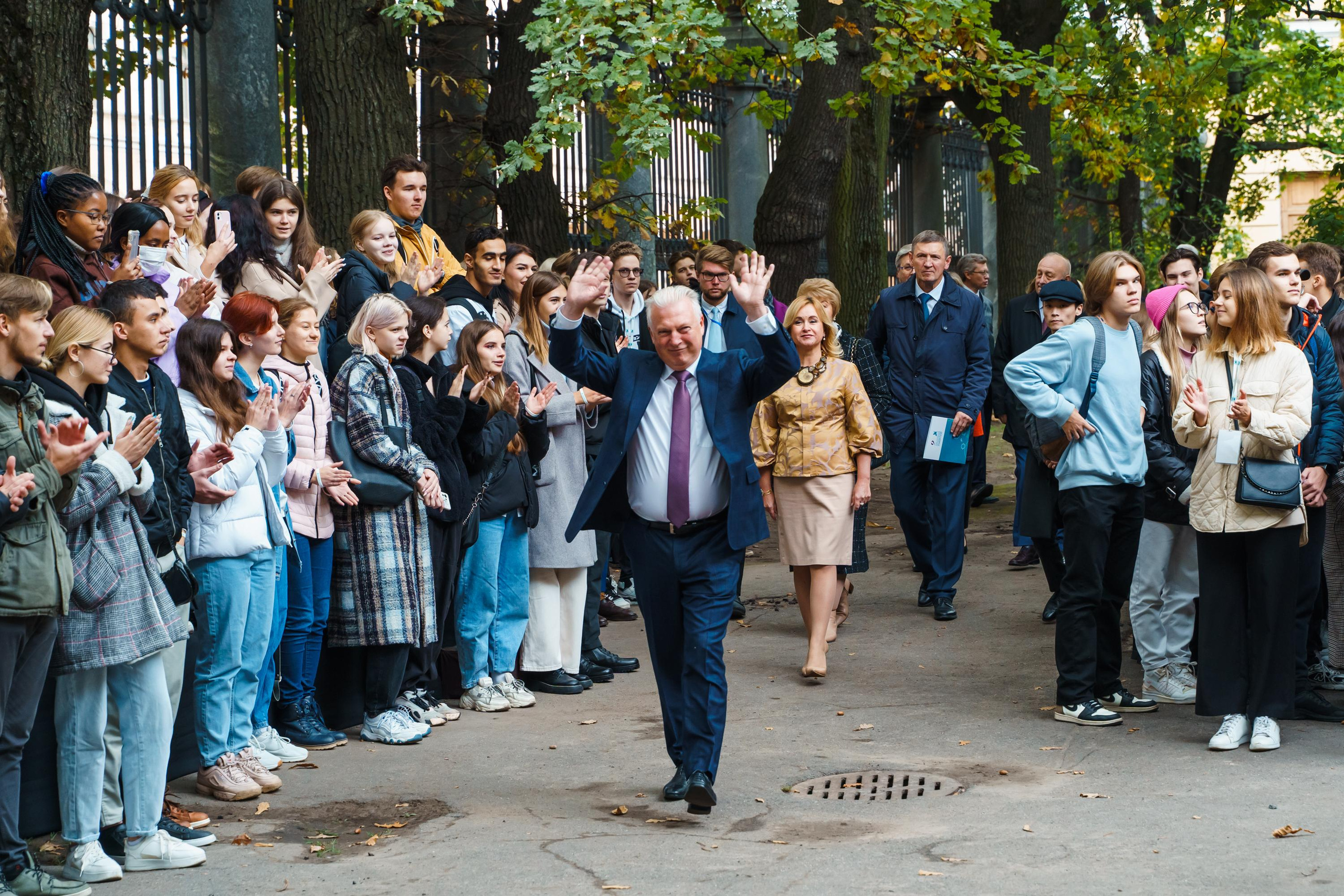 День Первокурсника в СПбГЭУ. Репортажная съемка. Фотограф Анастасия Арланцева