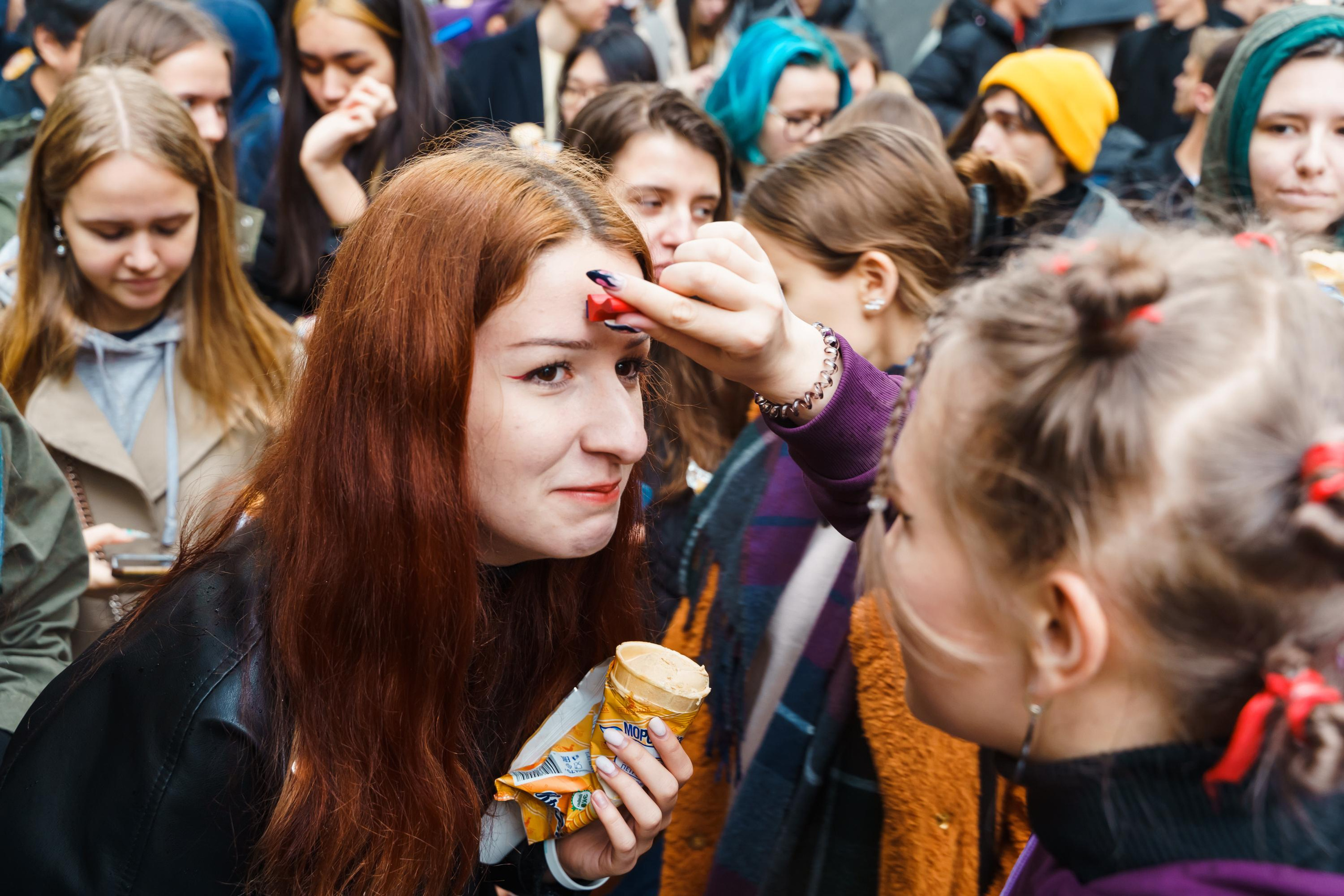 День Первокурсника в СПбГЭУ. Репортажная съемка. Фотограф Анастасия Арланцева