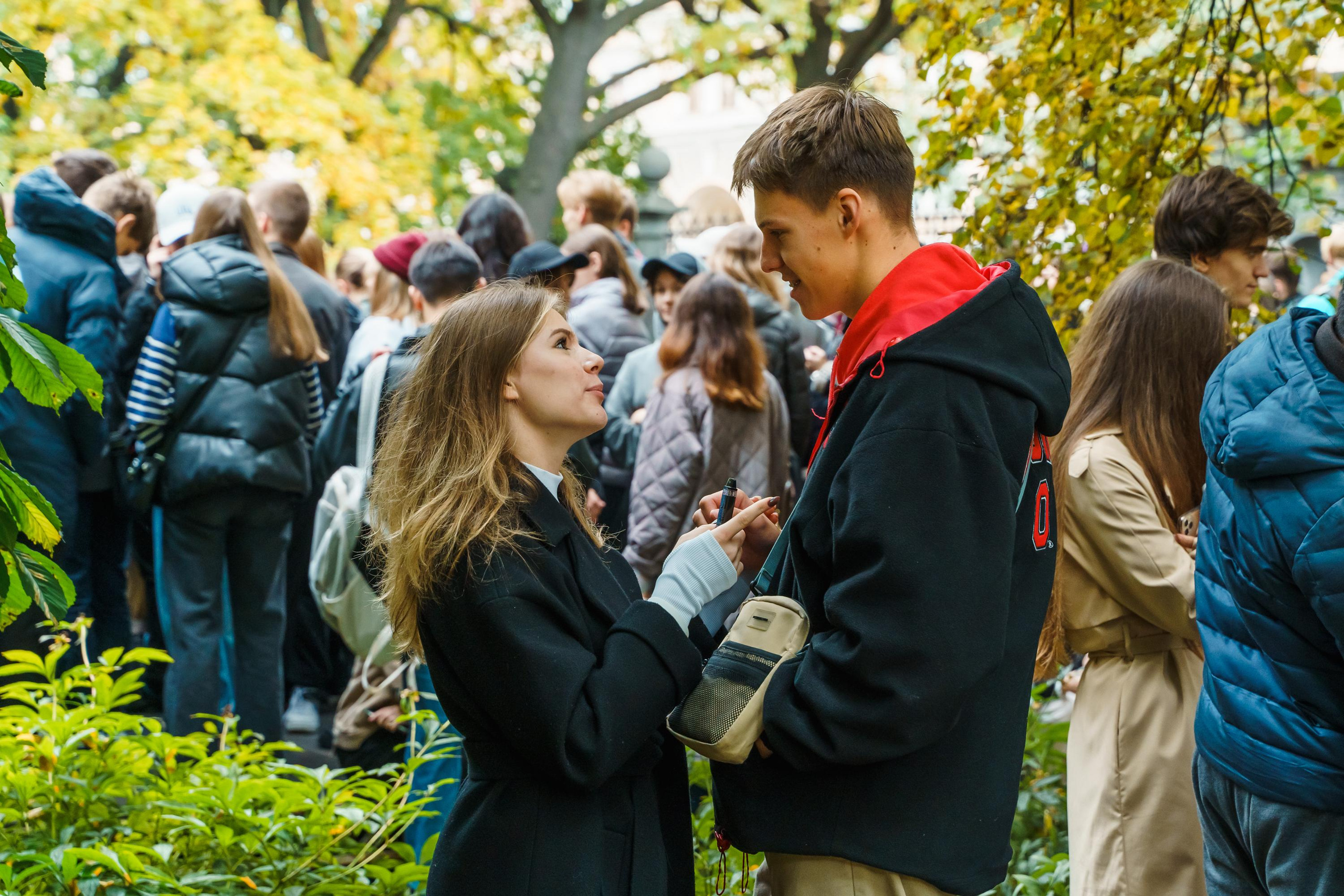 День Первокурсника в СПбГЭУ. Репортажная съемка. Фотограф Анастасия Арланцева