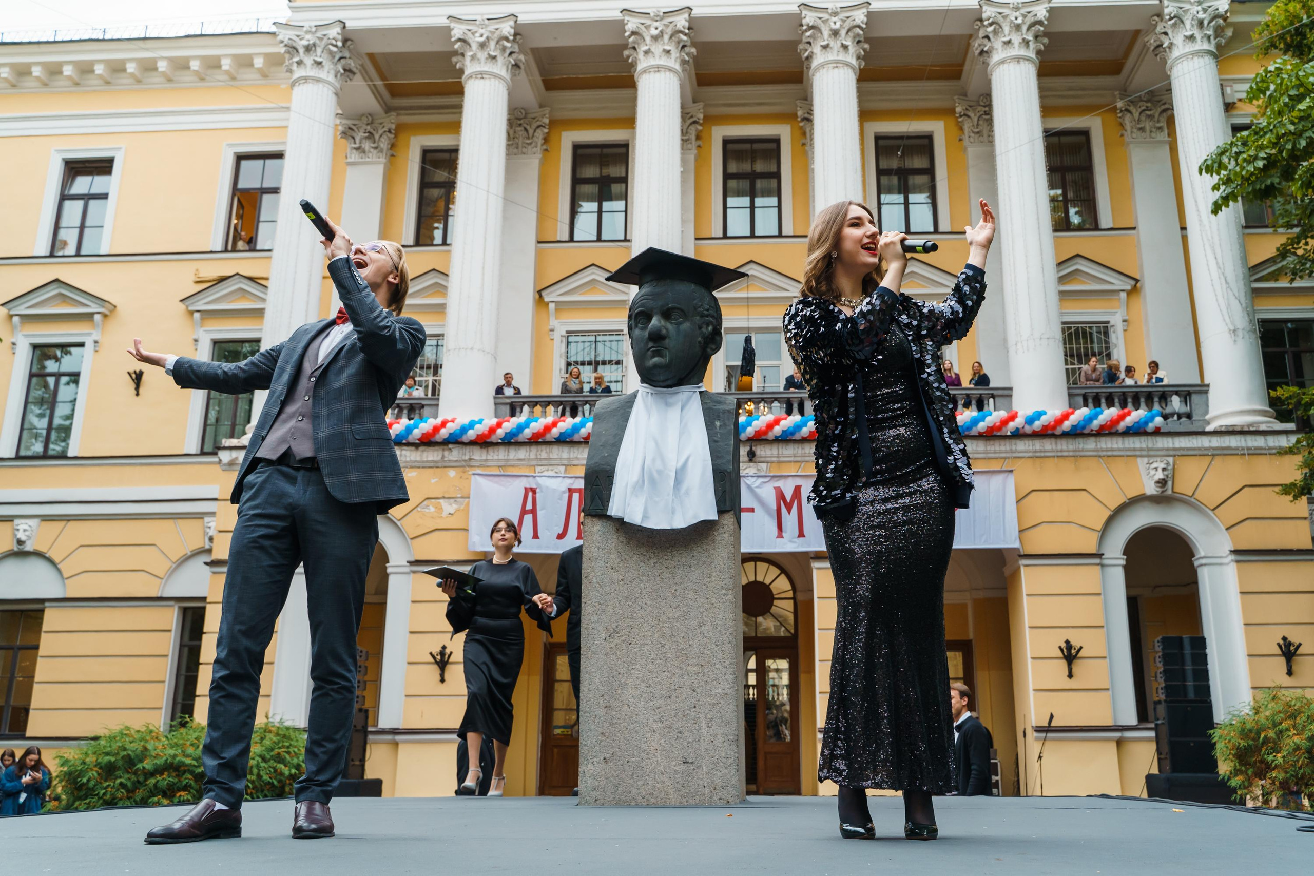 День Первокурсника в СПбГЭУ. Репортажная съемка. Фотограф Анастасия Арланцева