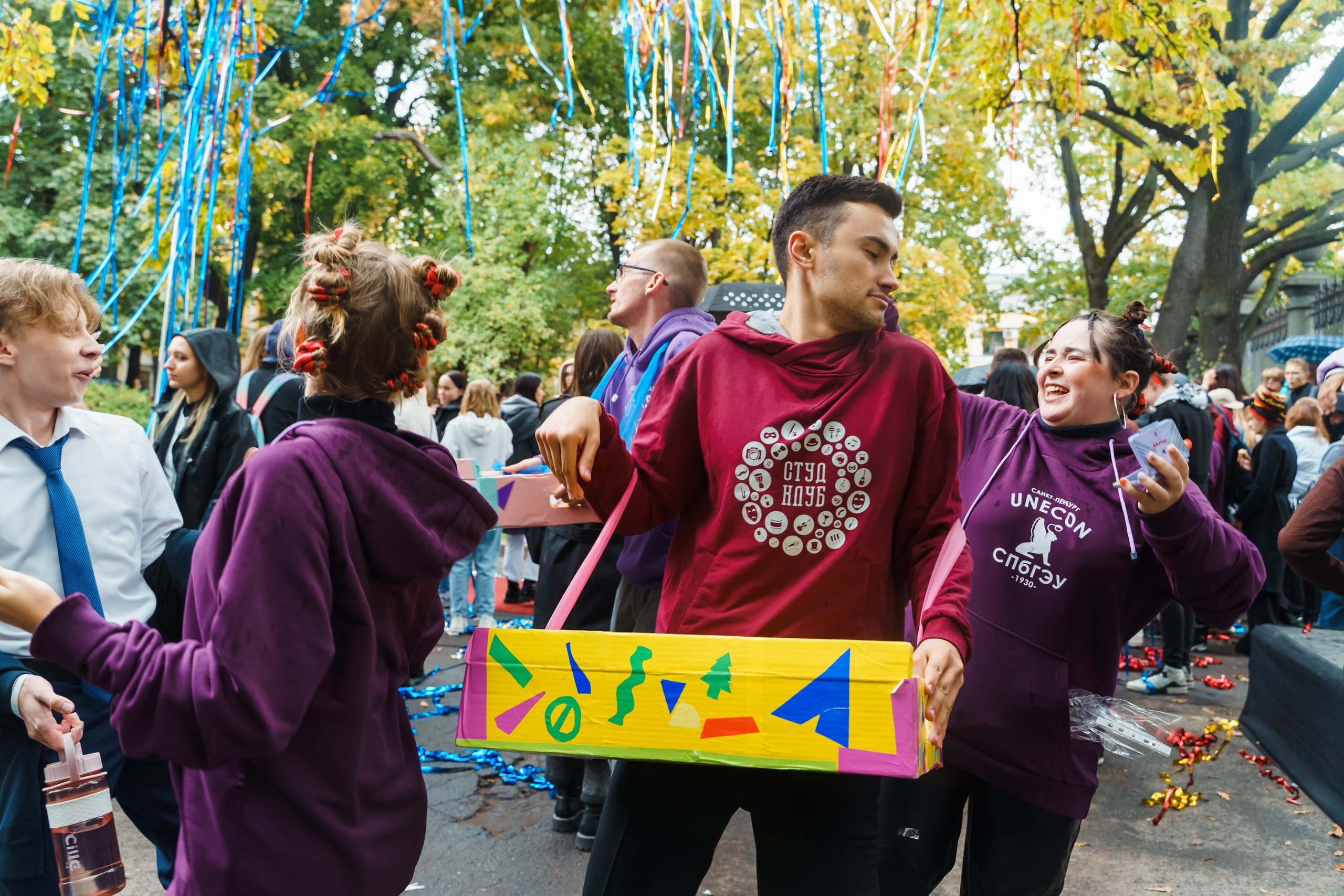 День Первокурсника в СПбГЭУ. Репортажная съемка. Фотограф Анастасия Арланцева