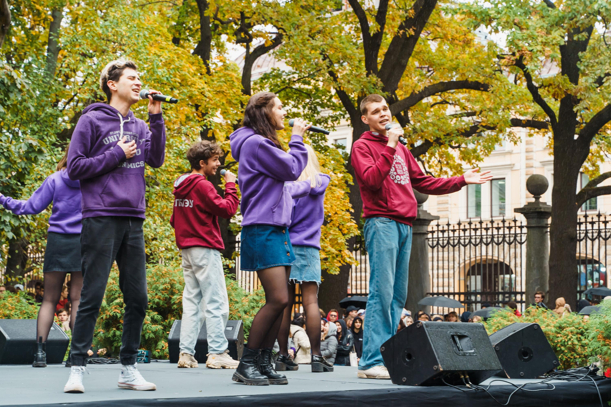 День Первокурсника в СПбГЭУ. Репортажная съемка. Фотограф Анастасия Арланцева