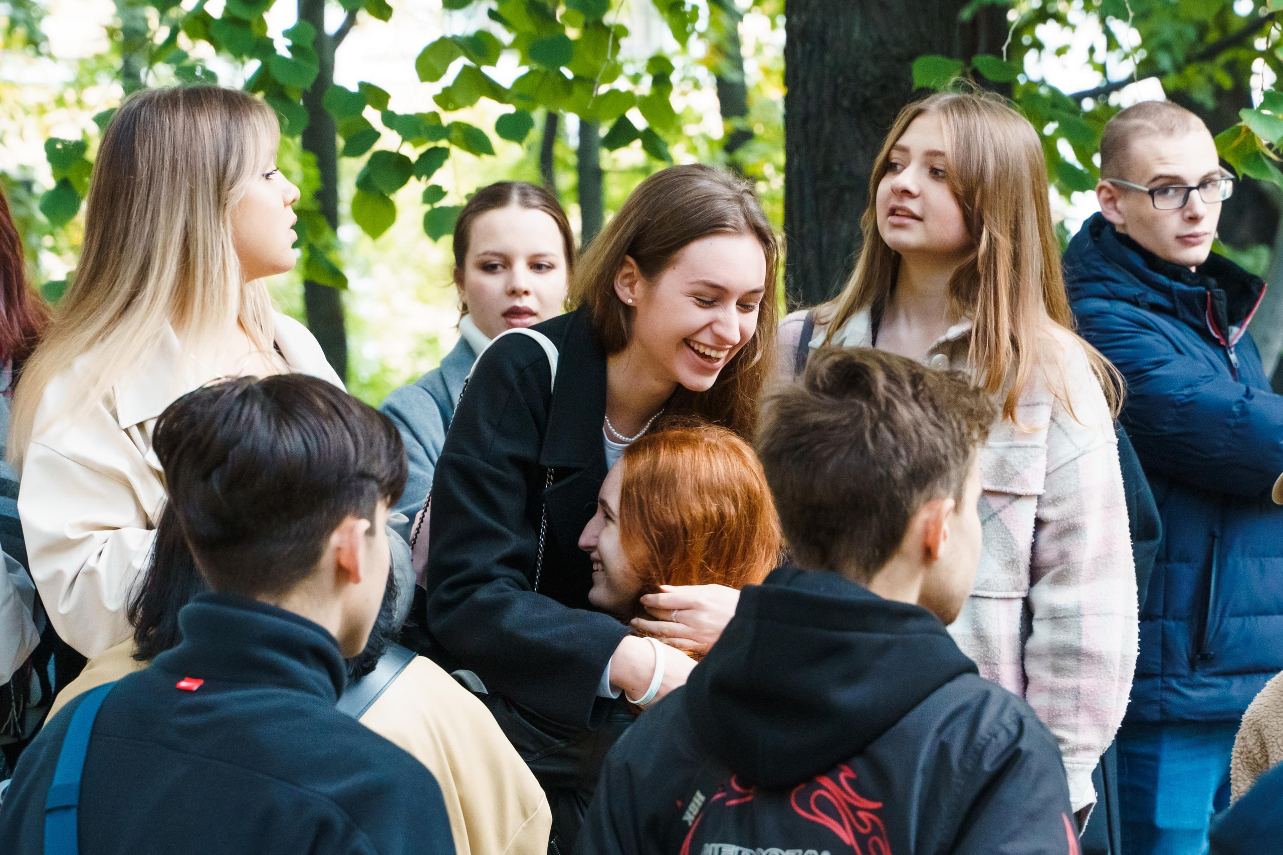 День Первокурсника в СПбГЭУ. Репортажная съемка. Фотограф Анастасия Арланцева
