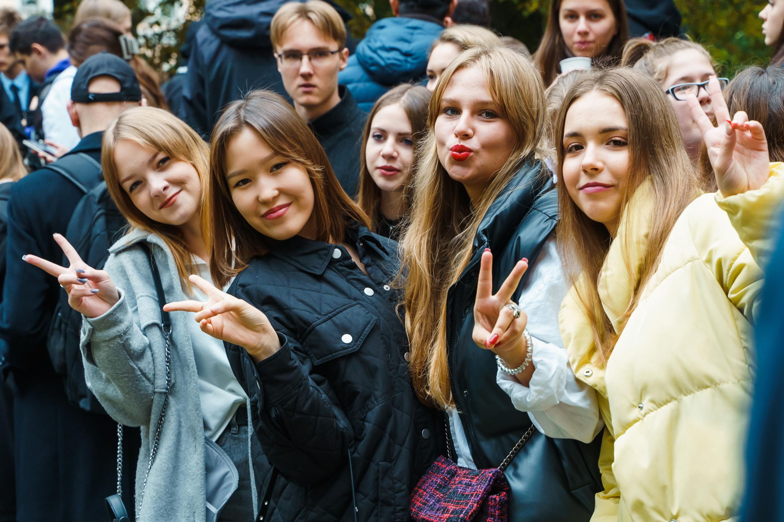День Первокурсника в СПбГЭУ. Репортажная съемка. Фотограф Анастасия Арланцева