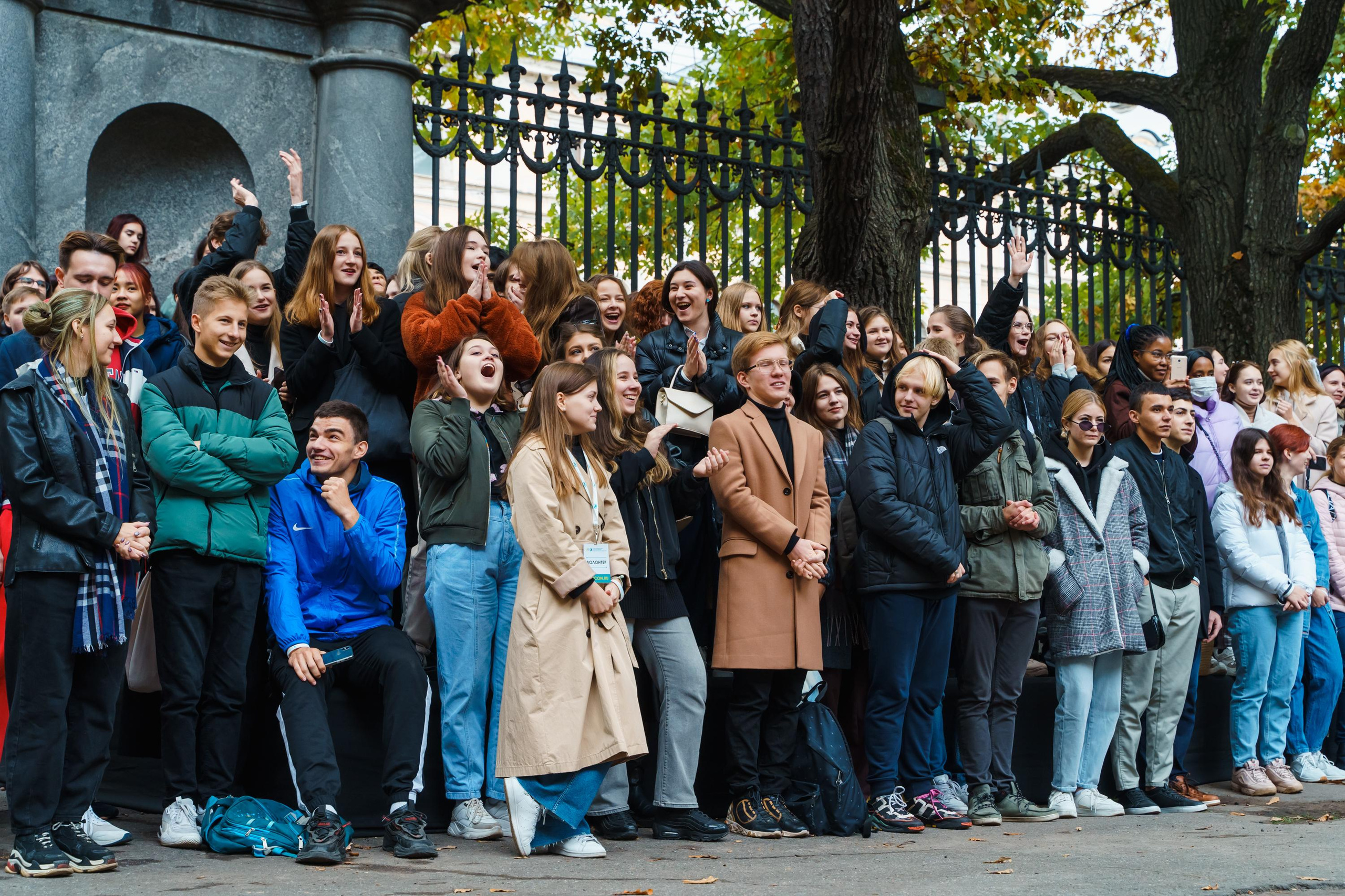 День Первокурсника в СПбГЭУ. Репортажная съемка. Фотограф Анастасия Арланцева