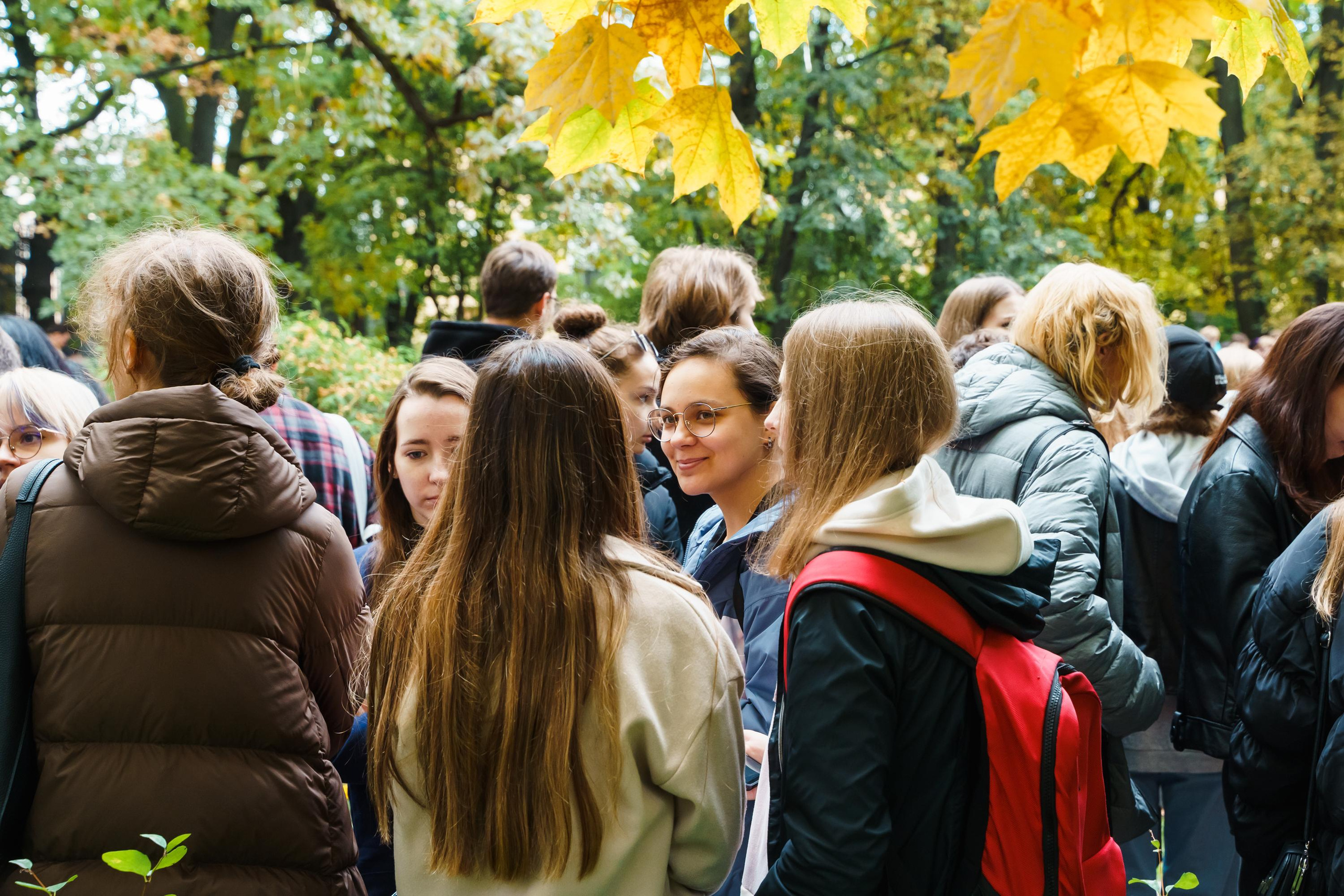 День Первокурсника в СПбГЭУ. Репортажная съемка. Фотограф Анастасия Арланцева