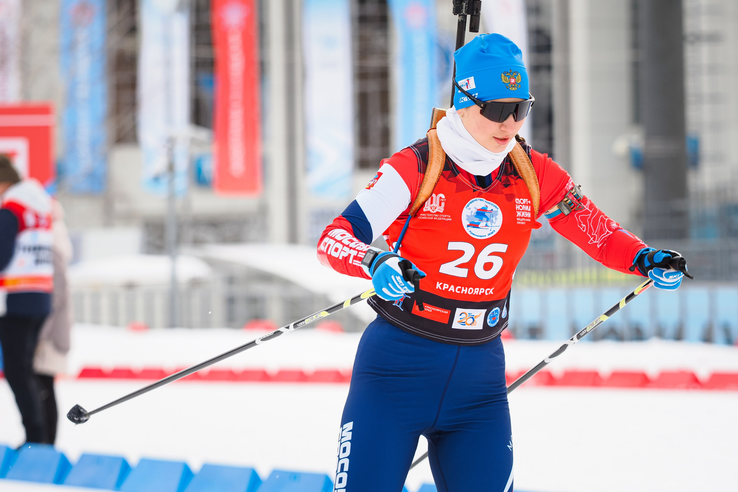 Биатлон / Первенство России. Репортажный фотограф Алексей Козьмин