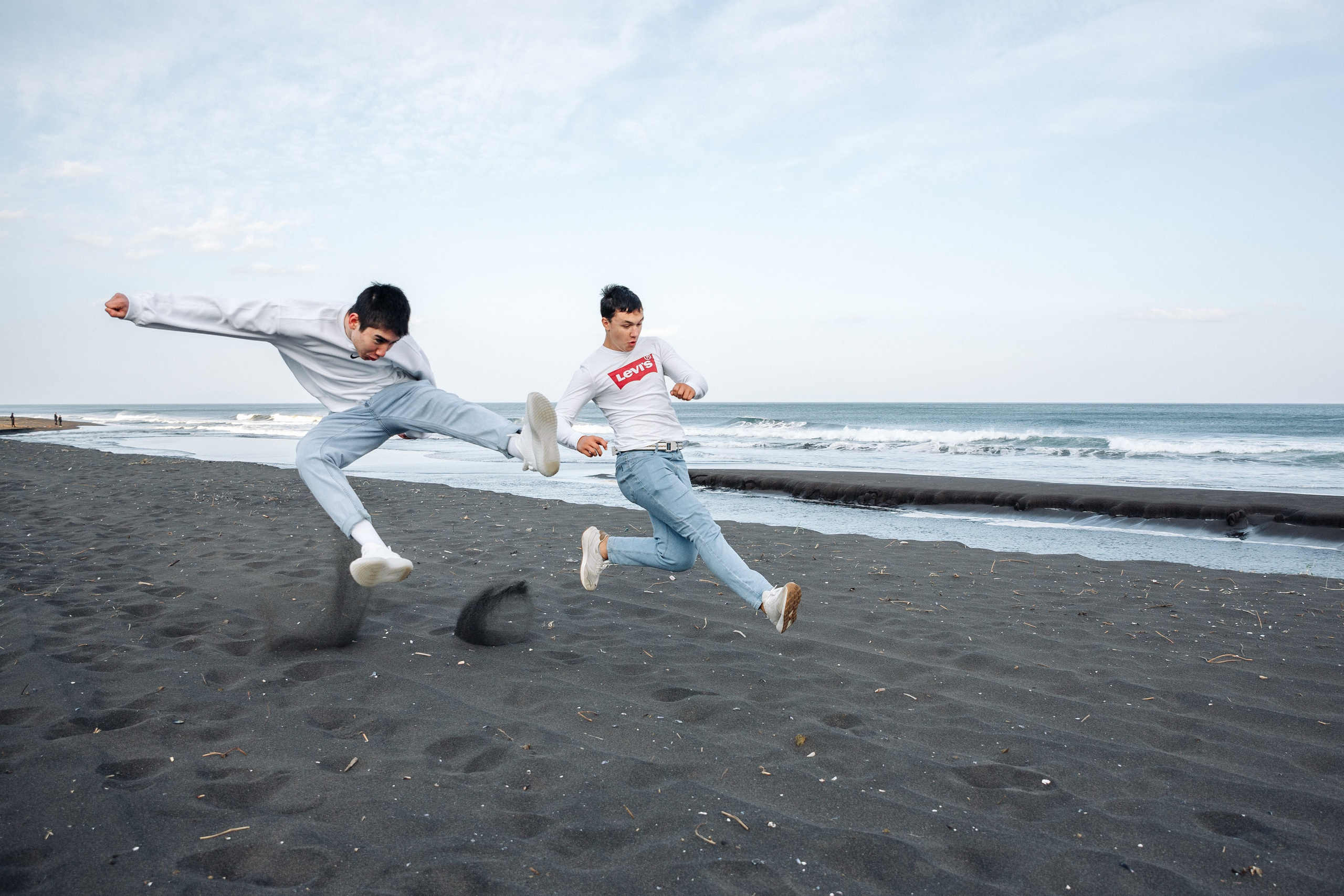 Школьная фотосессия на океане