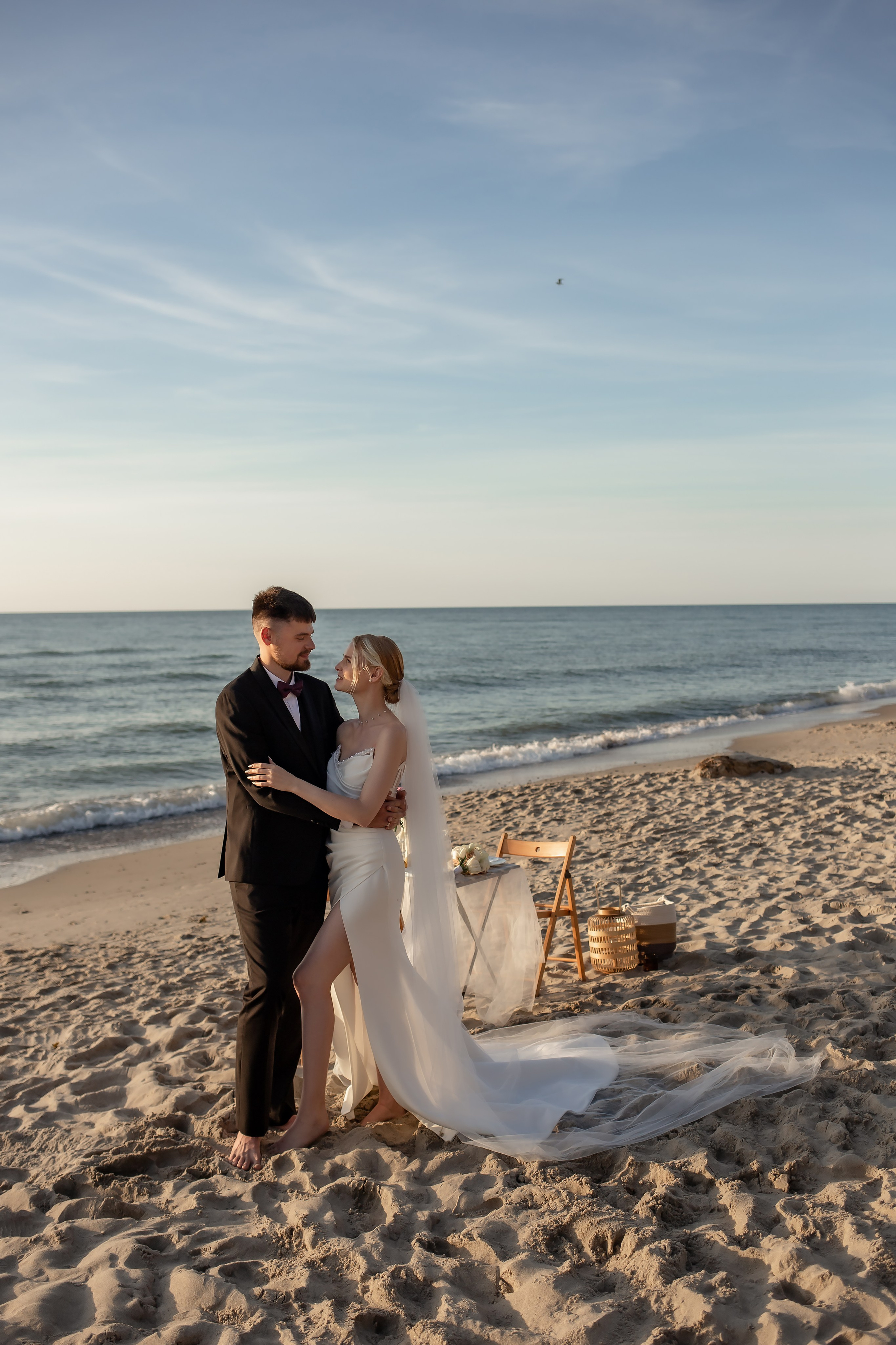 Александра и Влад. На закате. Фотограф в Калининграде Решетникова Алина