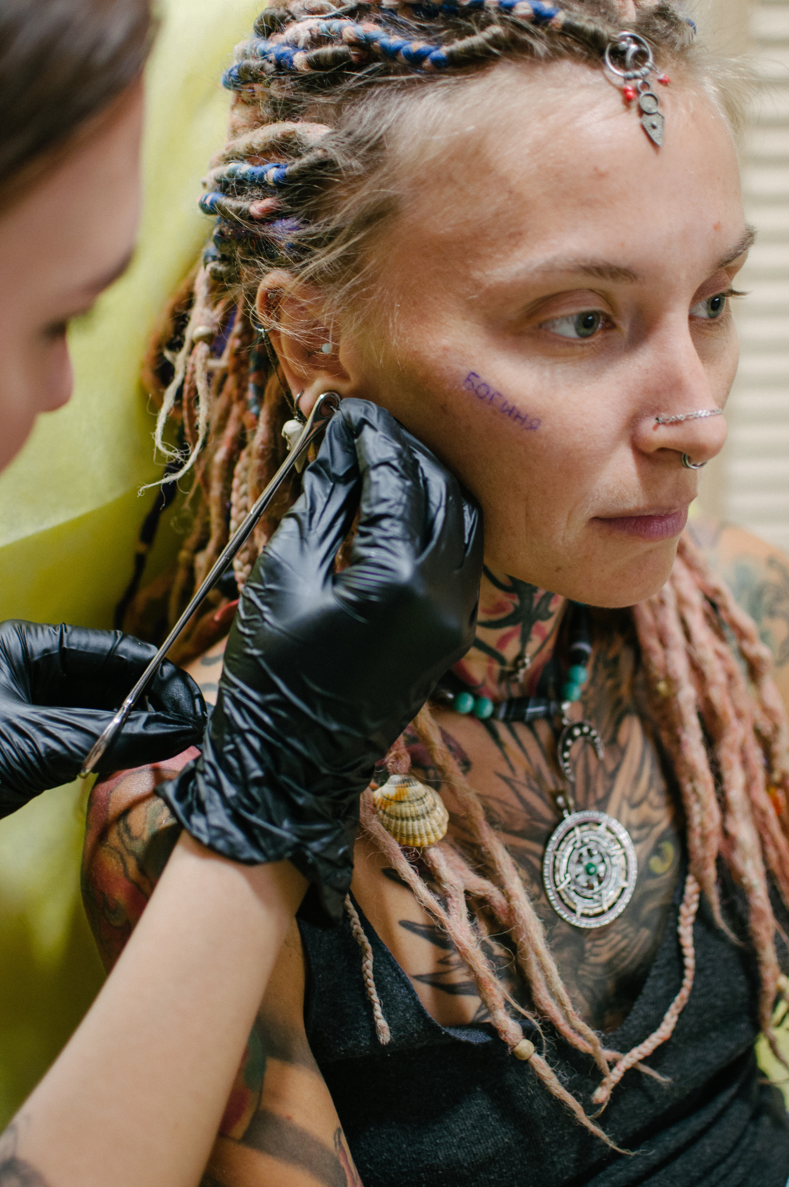 Контент-съемка для рекламы и соцсетей тату-студии. Фотограф в Самаре Иван Булатов