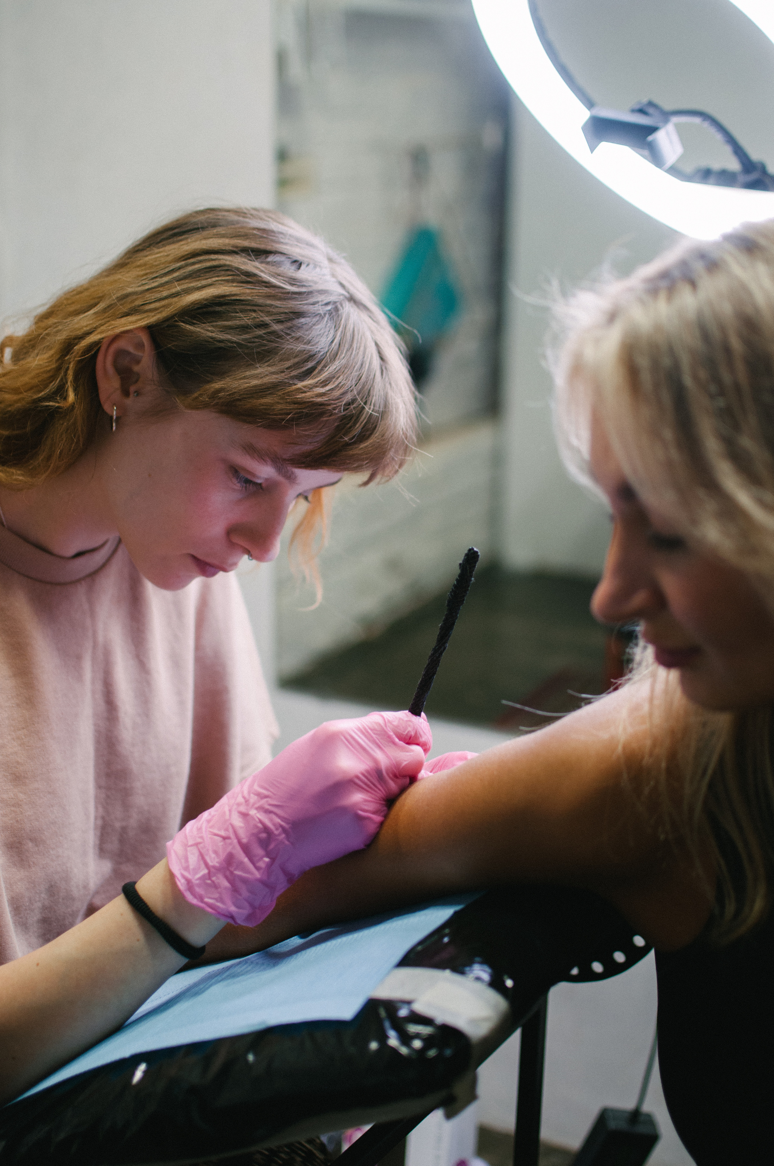 Контент-съемка для рекламы и соцсетей тату-студии. Фотограф в Самаре Иван Булатов