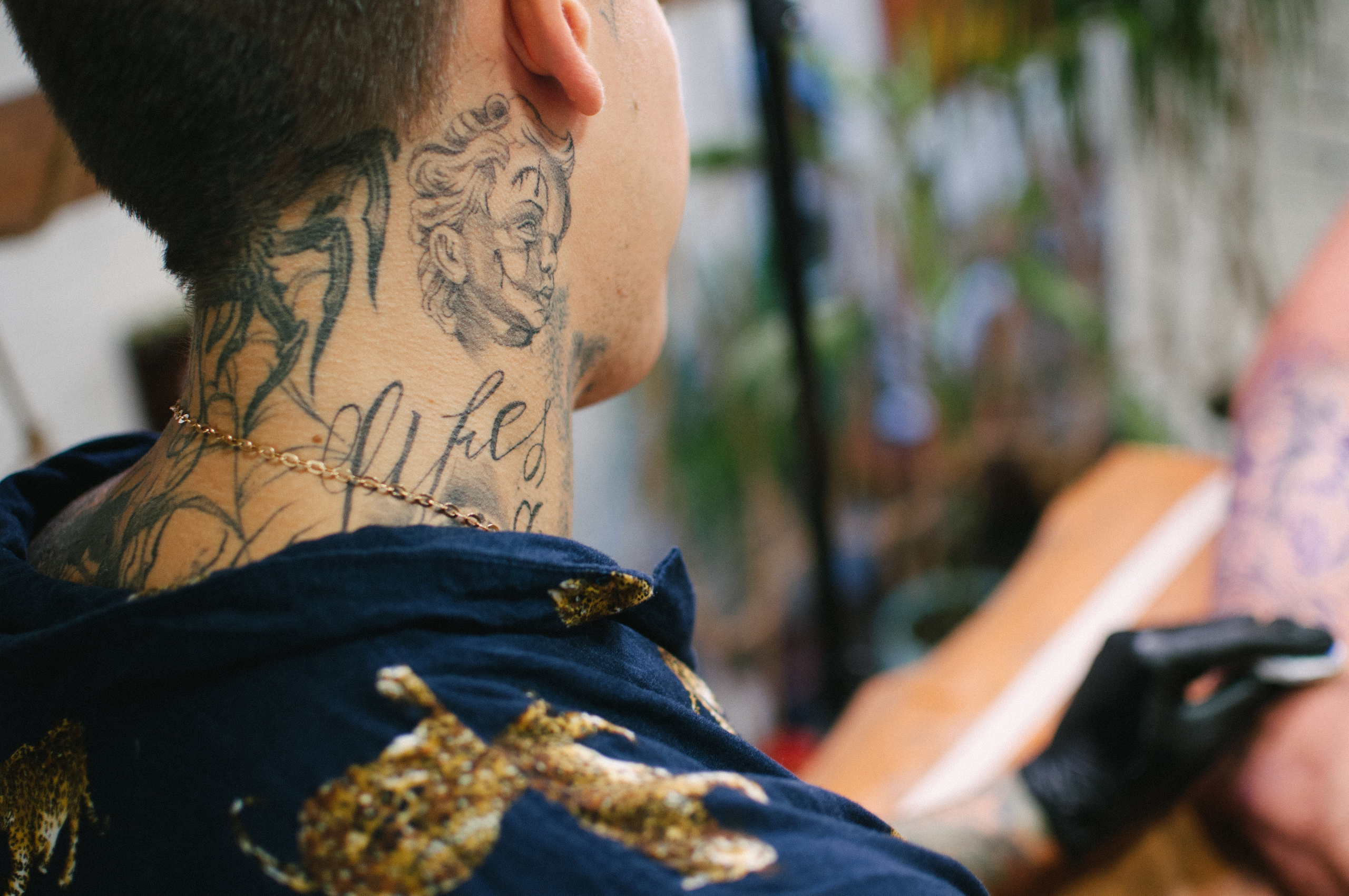 Контент-съемка для рекламы и соцсетей тату-студии. Фотограф в Самаре Иван Булатов