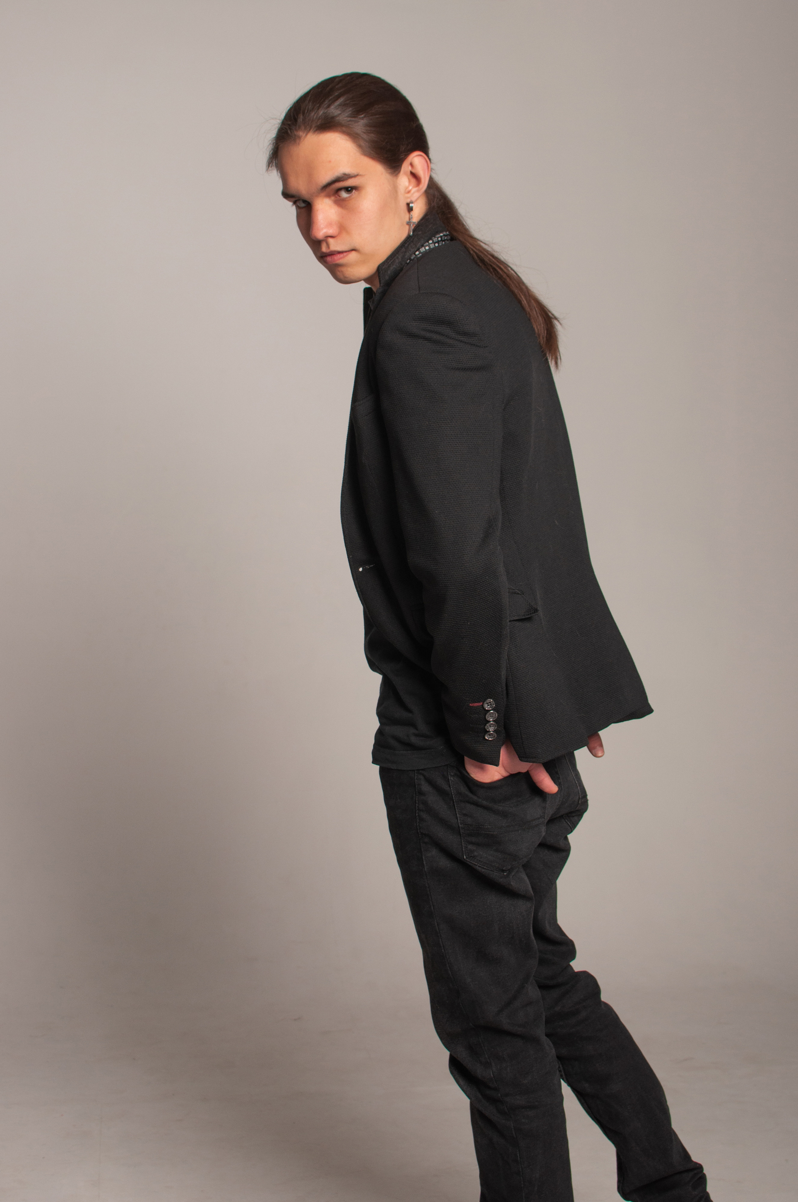 Николай. Мужская фотосессия в фотостудии. Фотограф в Самаре Иван Булатов