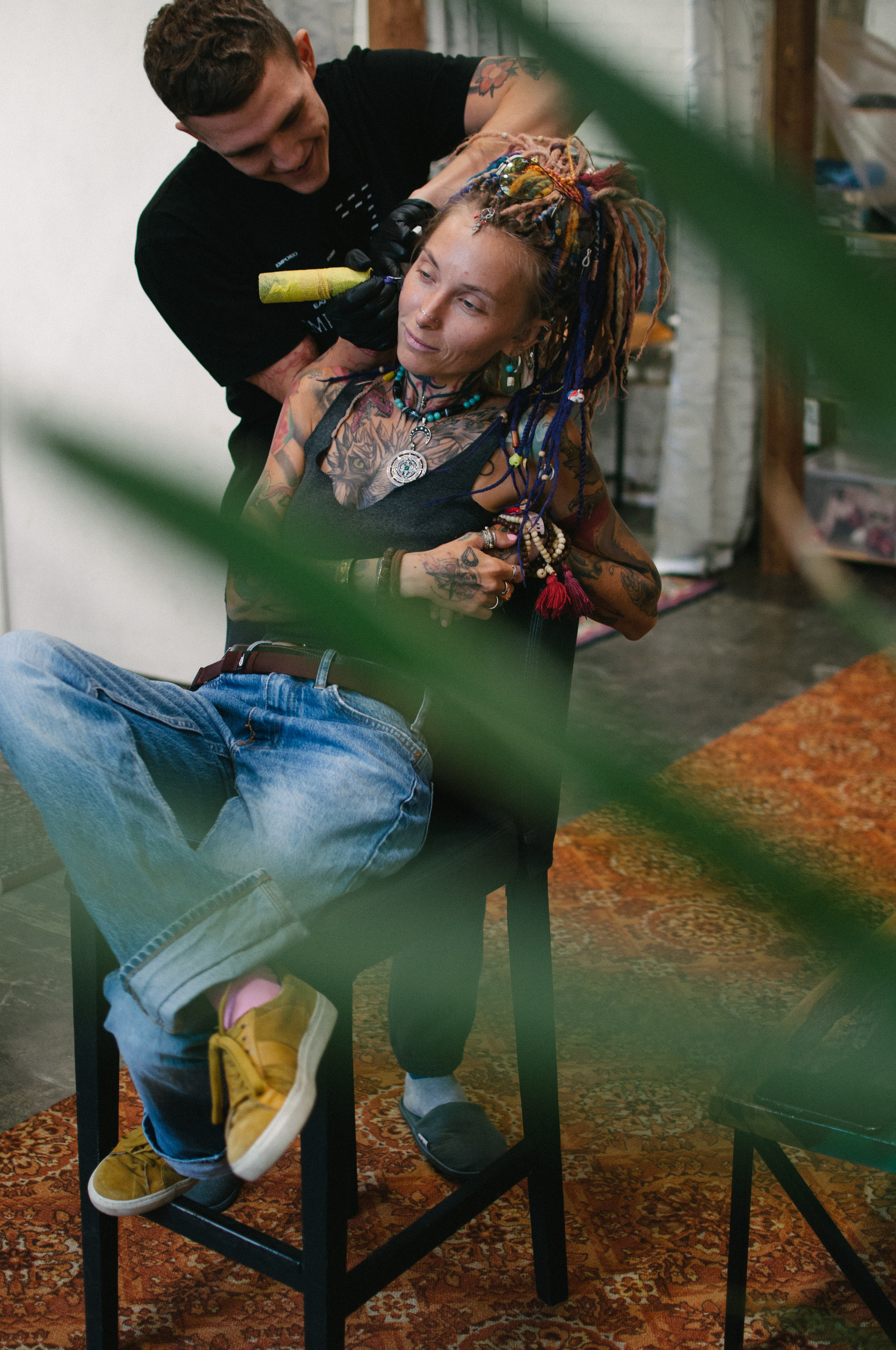 Контент-съемка для рекламы и соцсетей тату-студии. Фотограф в Самаре Иван Булатов