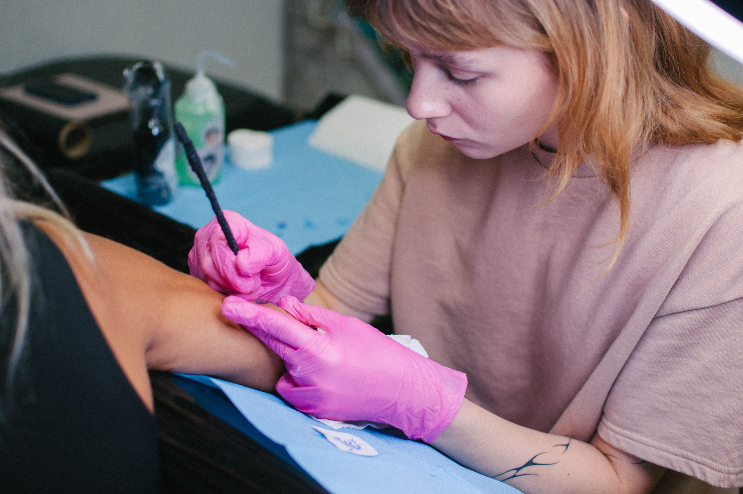 Контент-съемка для рекламы и соцсетей тату-студии. Фотограф в Самаре Иван Булатов