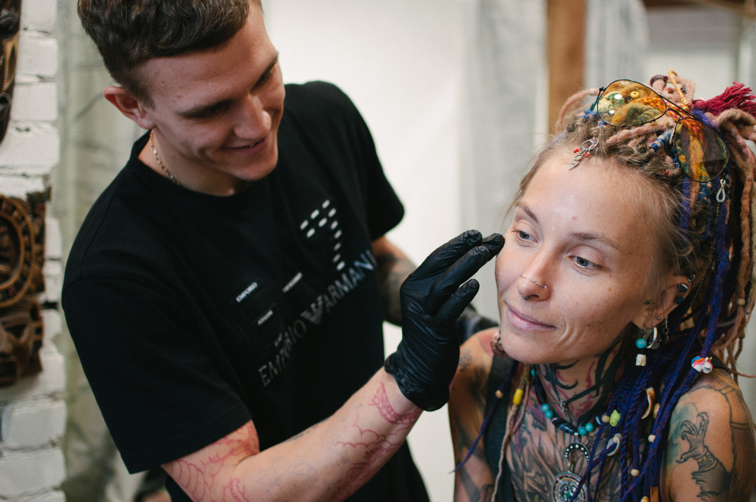 Контент-съемка для рекламы и соцсетей тату-студии. Фотограф в Самаре Иван Булатов