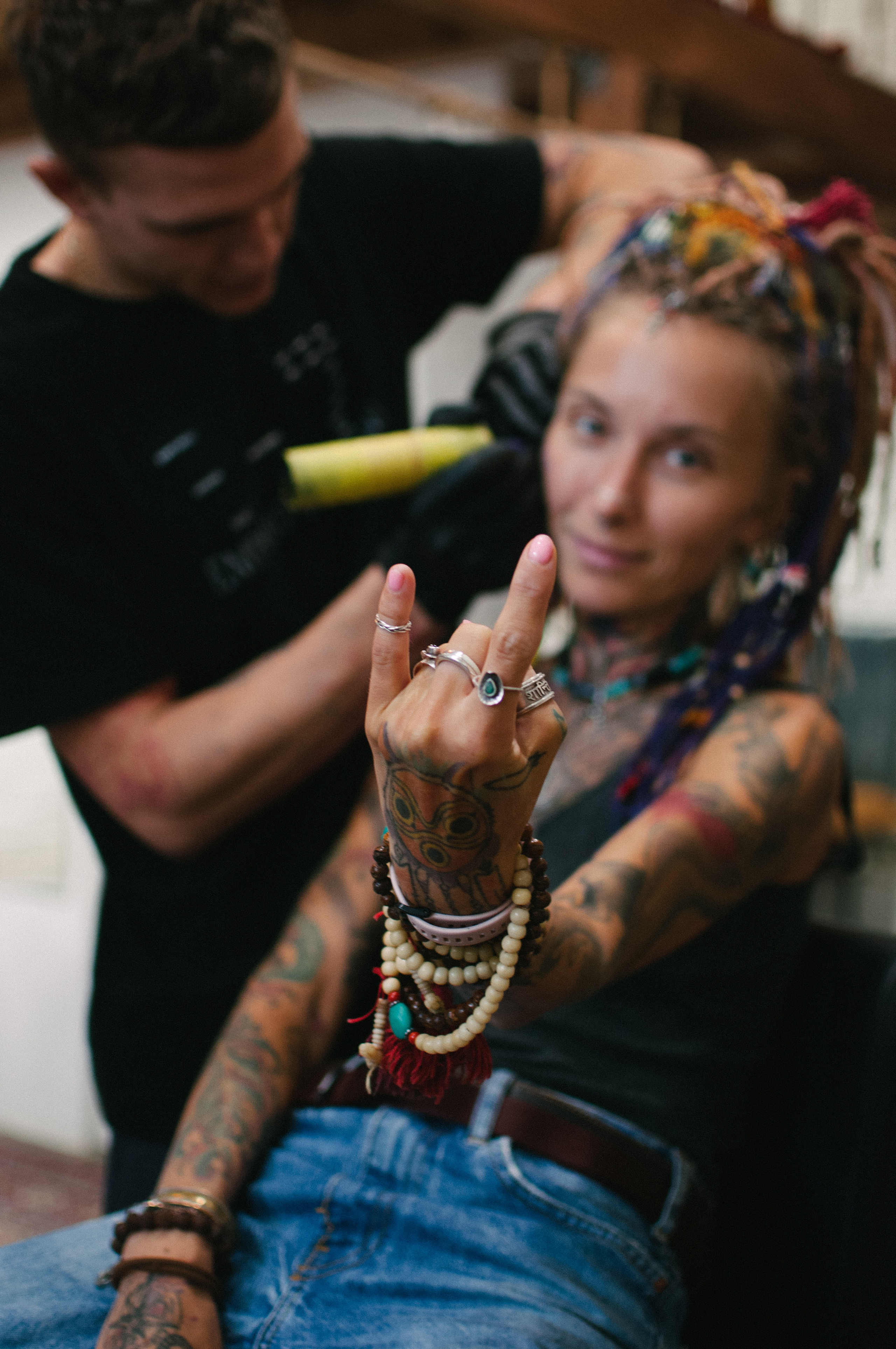 Контент-съемка для рекламы и соцсетей тату-студии. Фотограф в Самаре Иван Булатов