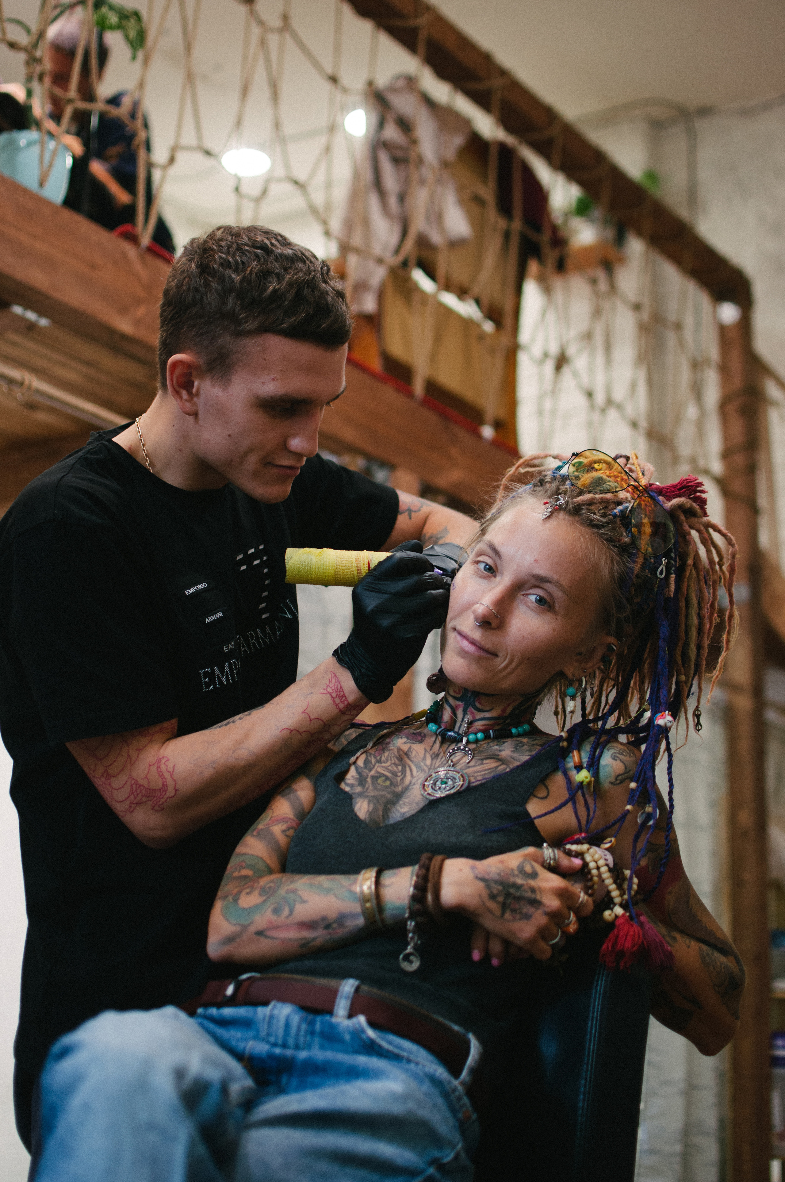 Контент-съемка для рекламы и соцсетей тату-студии. Фотограф в Самаре Иван Булатов