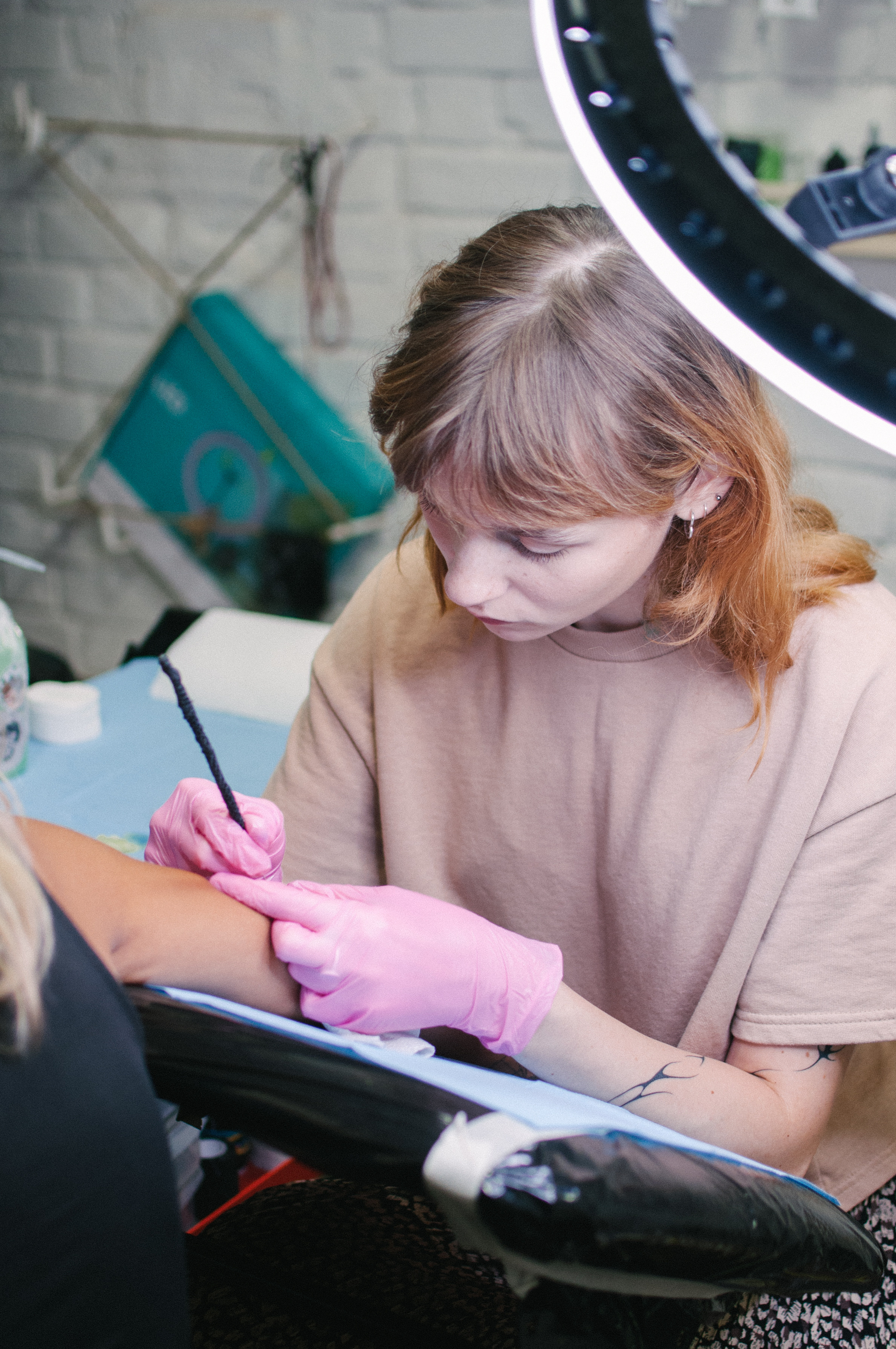 Контент-съемка для рекламы и соцсетей тату-студии. Фотограф в Самаре Иван Булатов