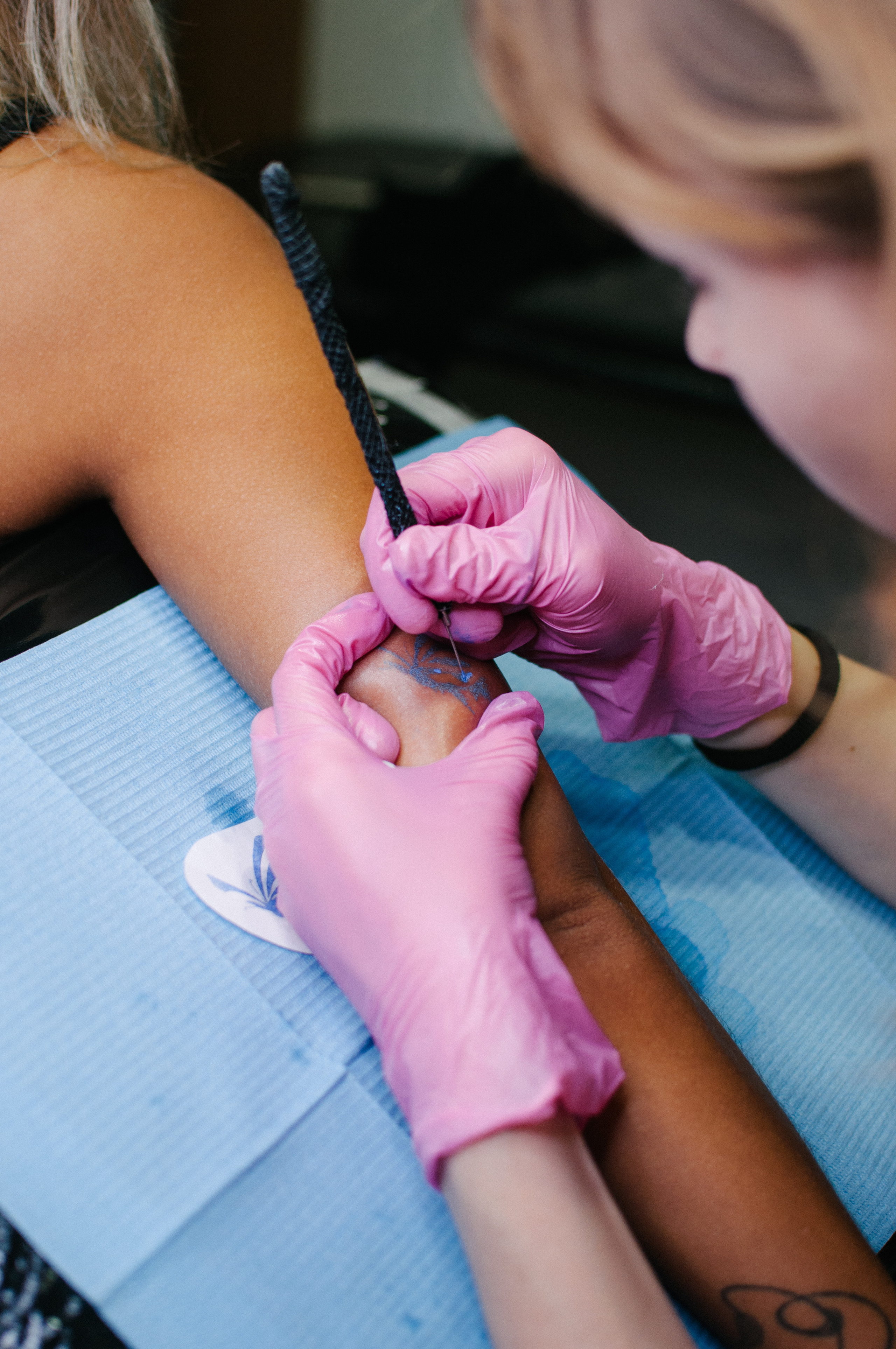 Контент-съемка для рекламы и соцсетей тату-студии. Фотограф в Самаре Иван Булатов