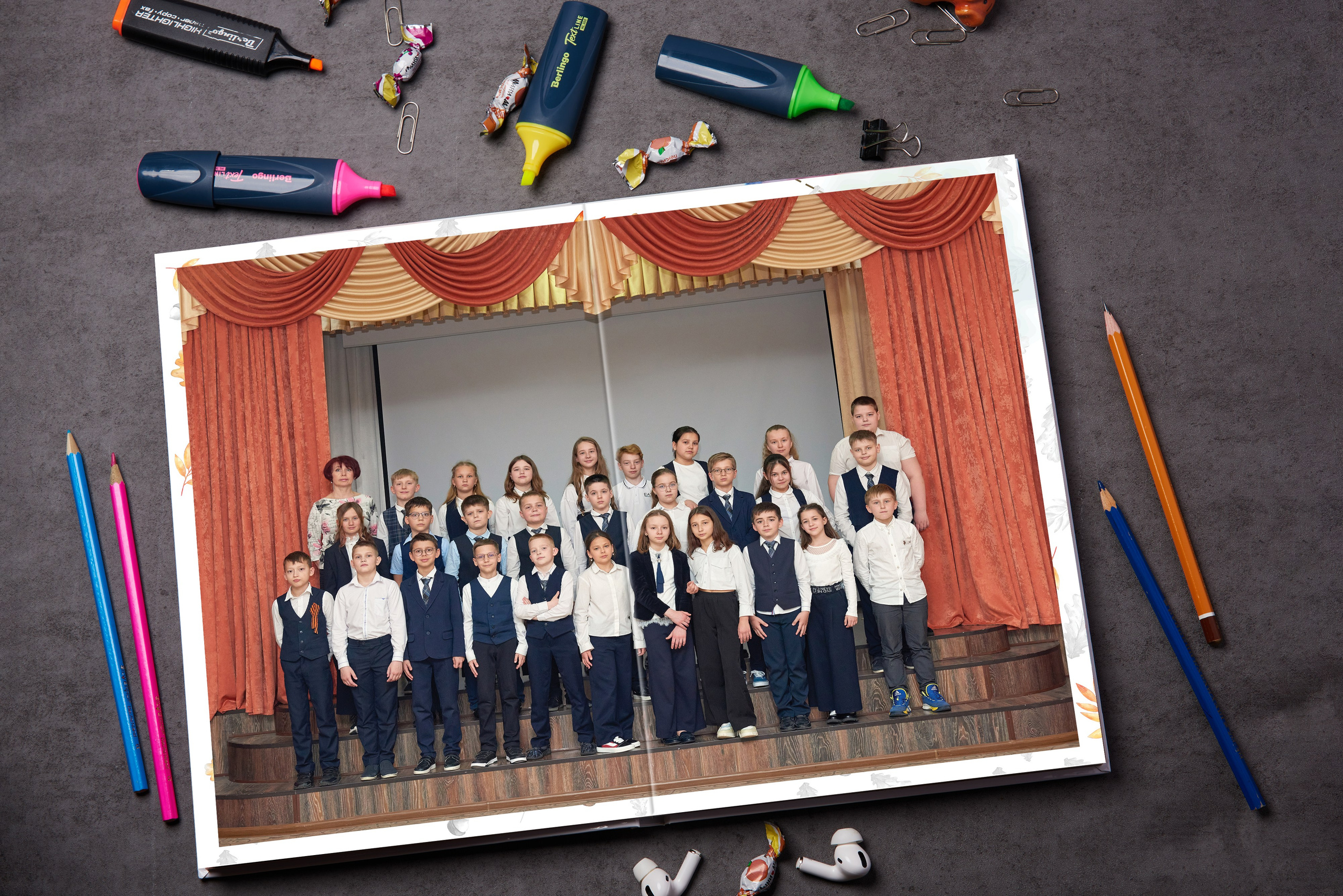 3. Школьный фотограф в Туле Владимир Греков. Выпускные альбомы