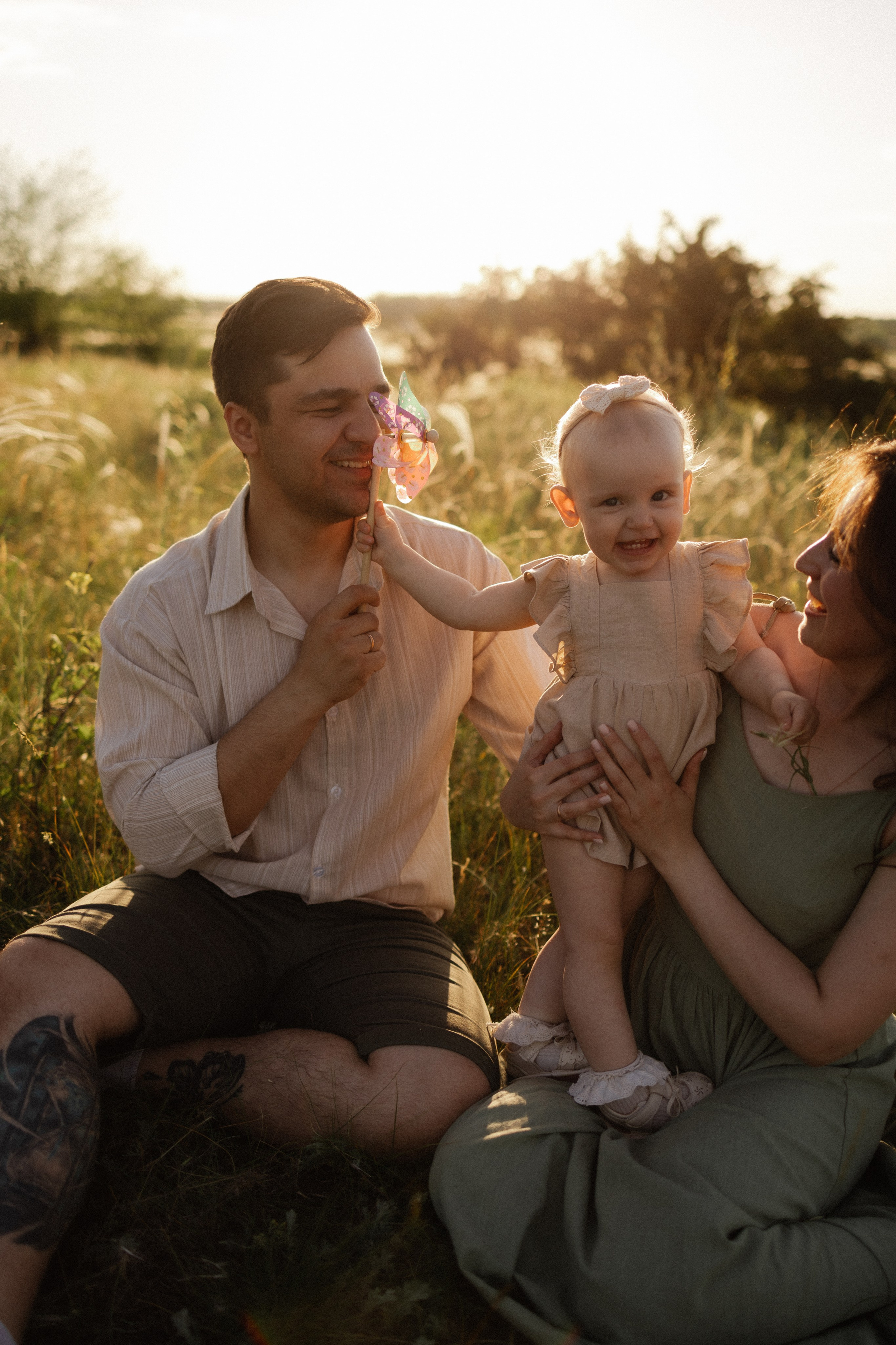 На закате солнца. Свадебный и семейный фотограф Волгоград Наталья Алексеева
