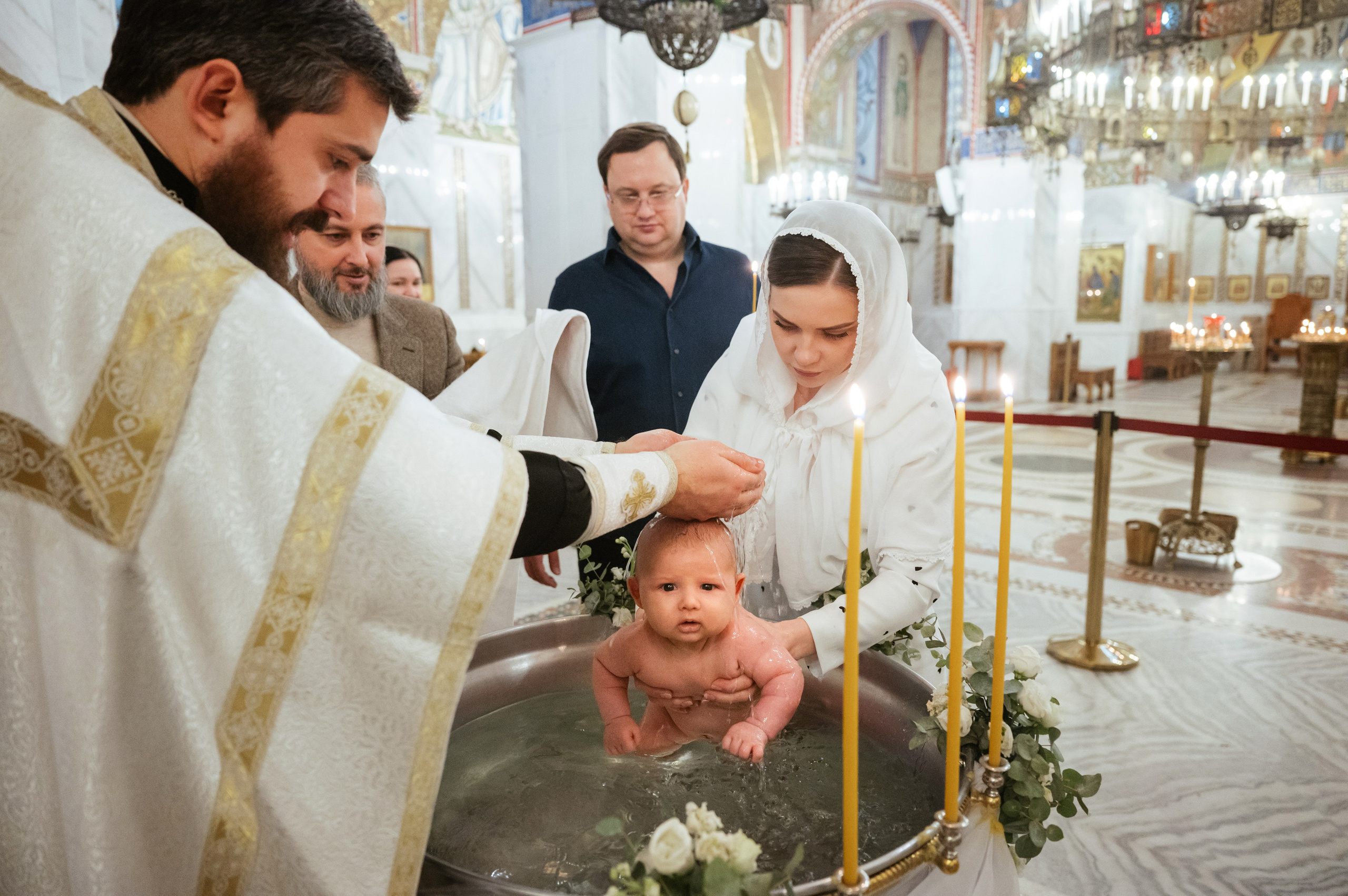 Январское крещение Савелия Ясенево. Фотограф Алёна Мил