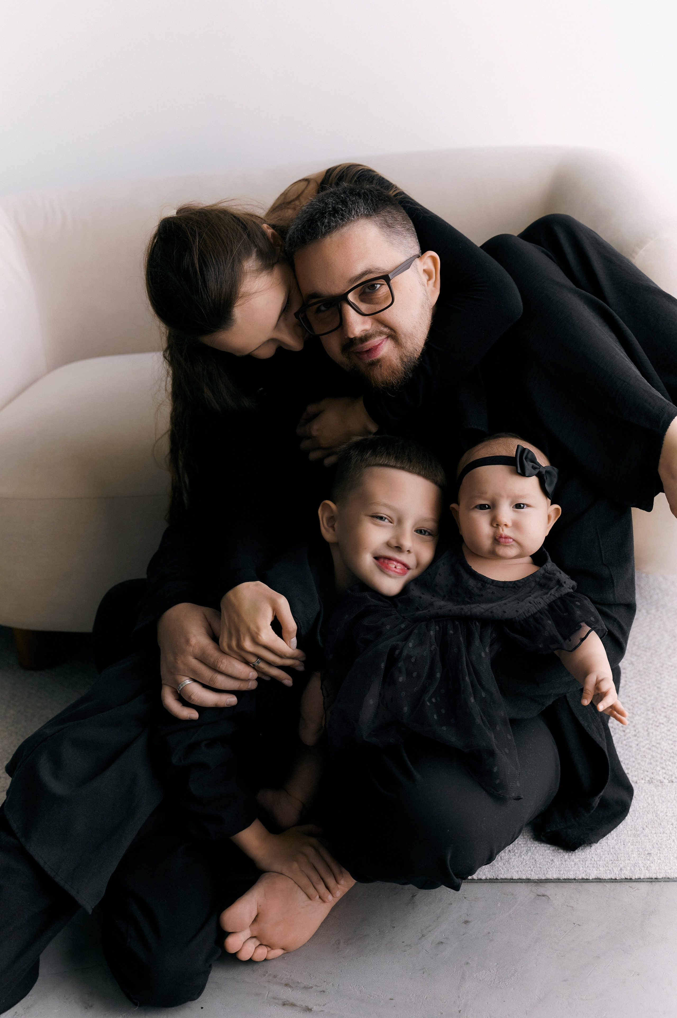 Лиза и ее семья. Фотограф Регина С