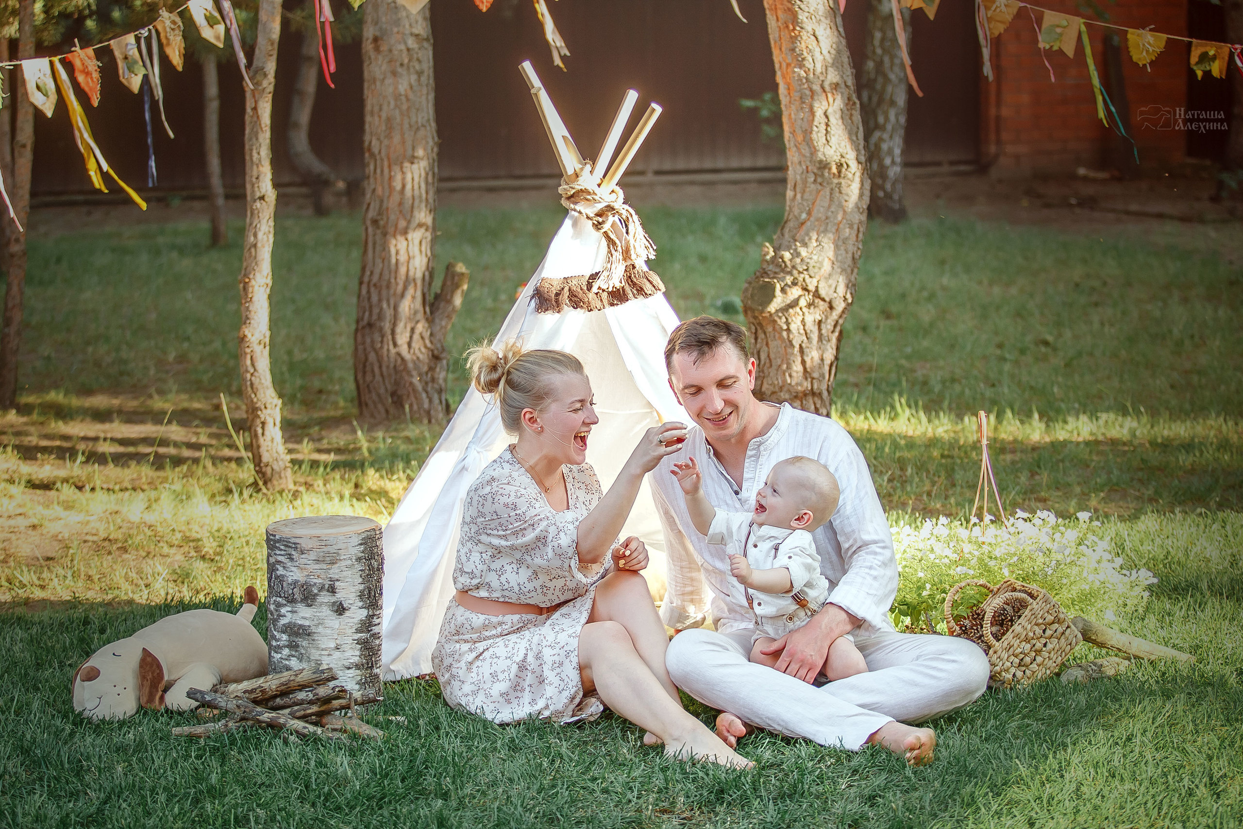 Годовасие «Лесная вечеринка». Детский фотограф и фотограф новорожденных в Воронеже Наташа Алехина